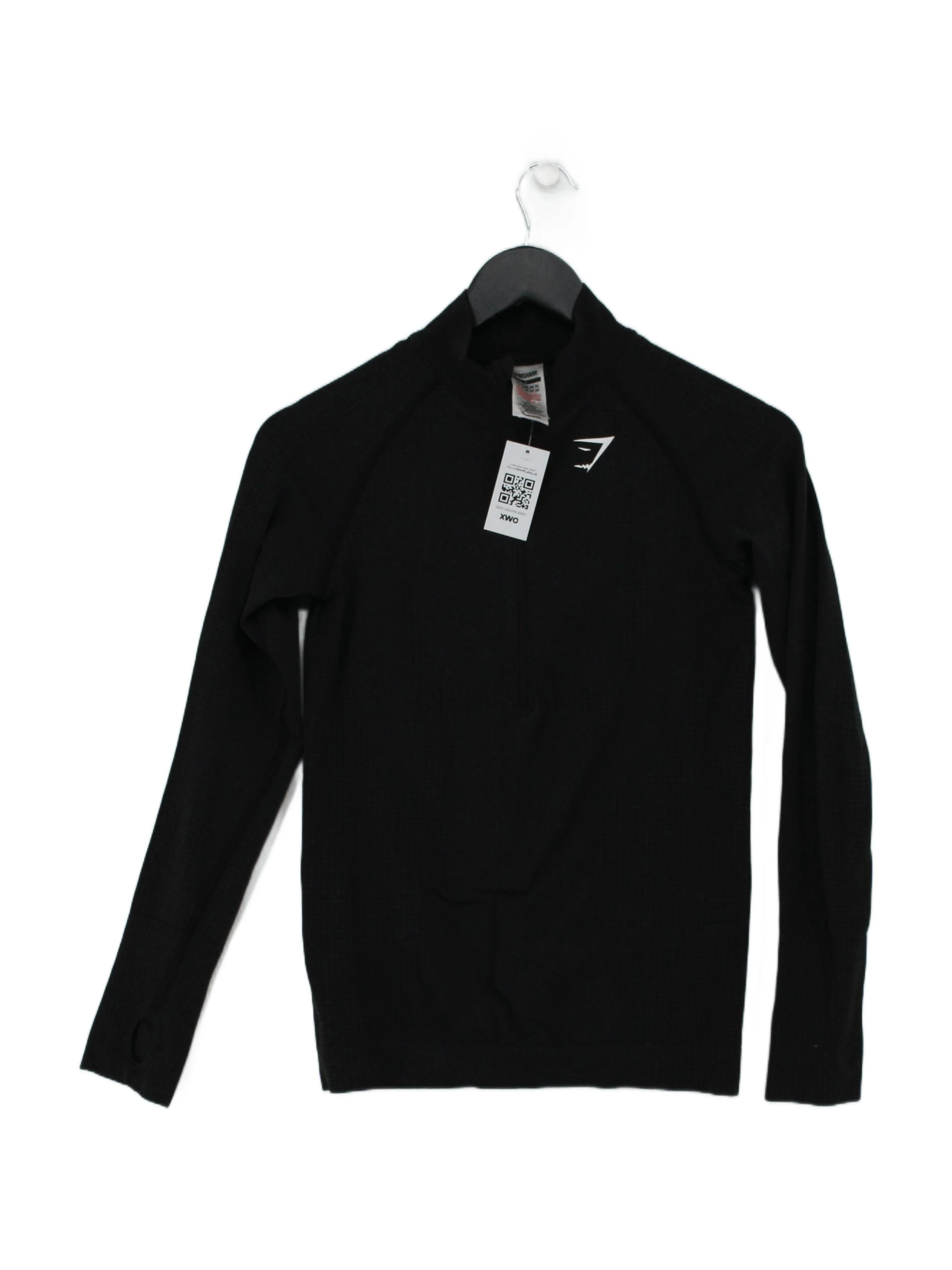 Gymshark Women's Loungewear S Black Nylon with Elastane Basic
