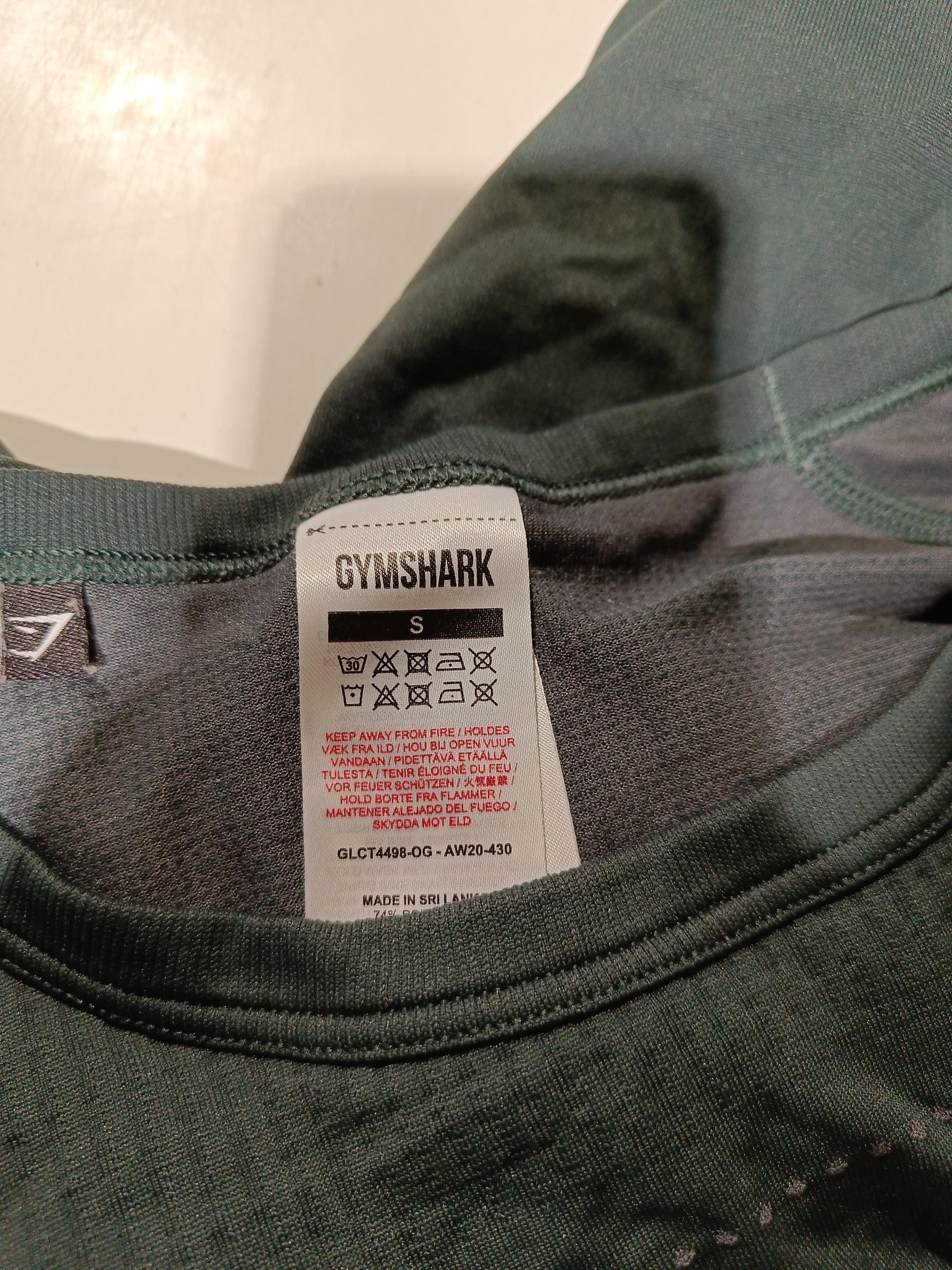 Gymshark Women's Loungewear S Green Polyester with Nylon Basic - Image 5