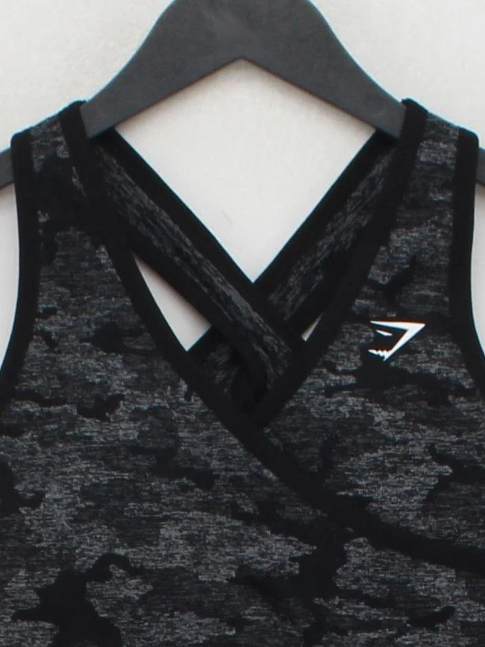 Gymshark Women's Loungewear S Multi Camo Nylon with Polyester, Elastane Basic - Image 3