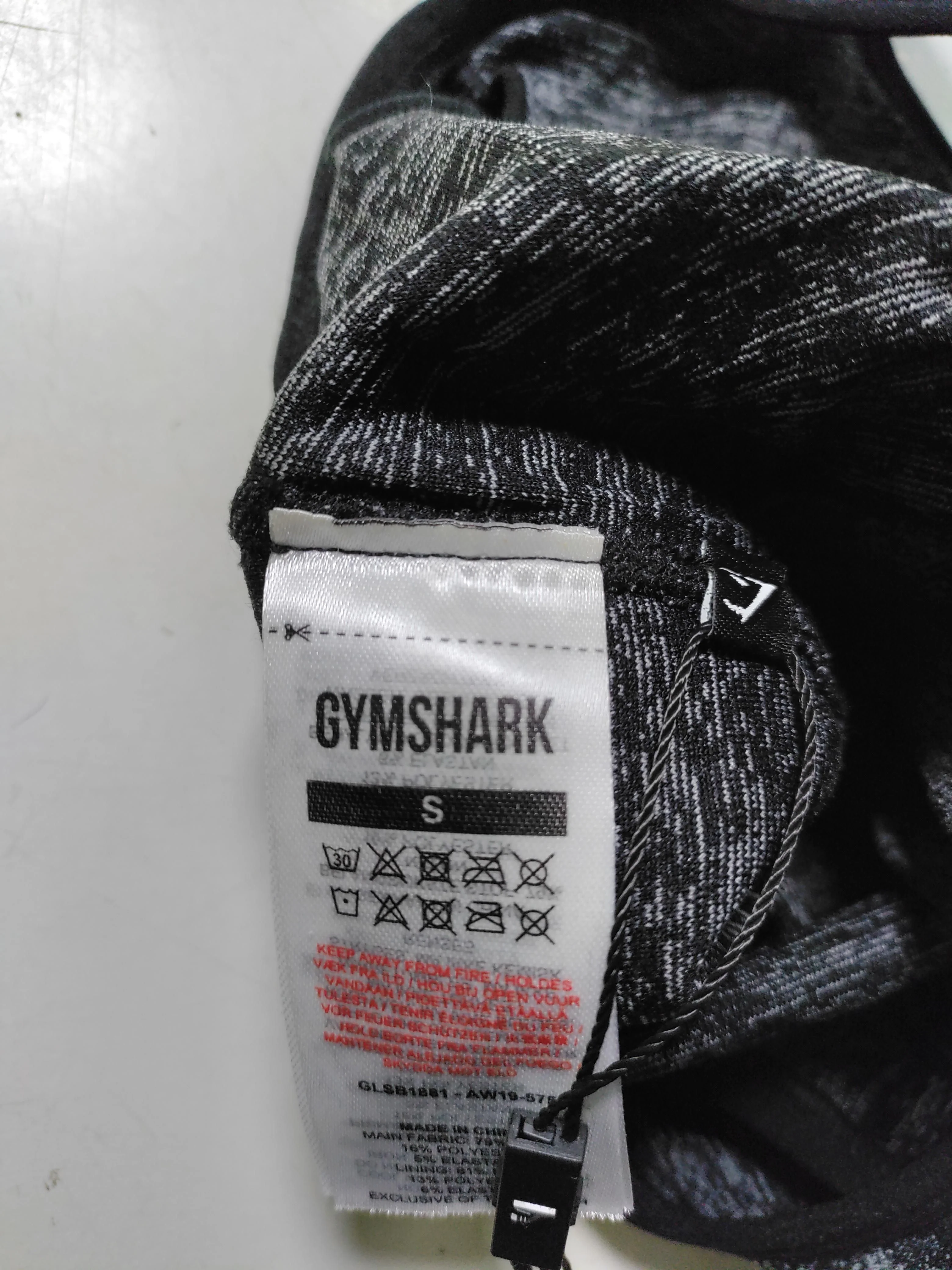 Gymshark Women's Loungewear S Multi Camo Nylon with Polyester, Elastane Basic - Image 5