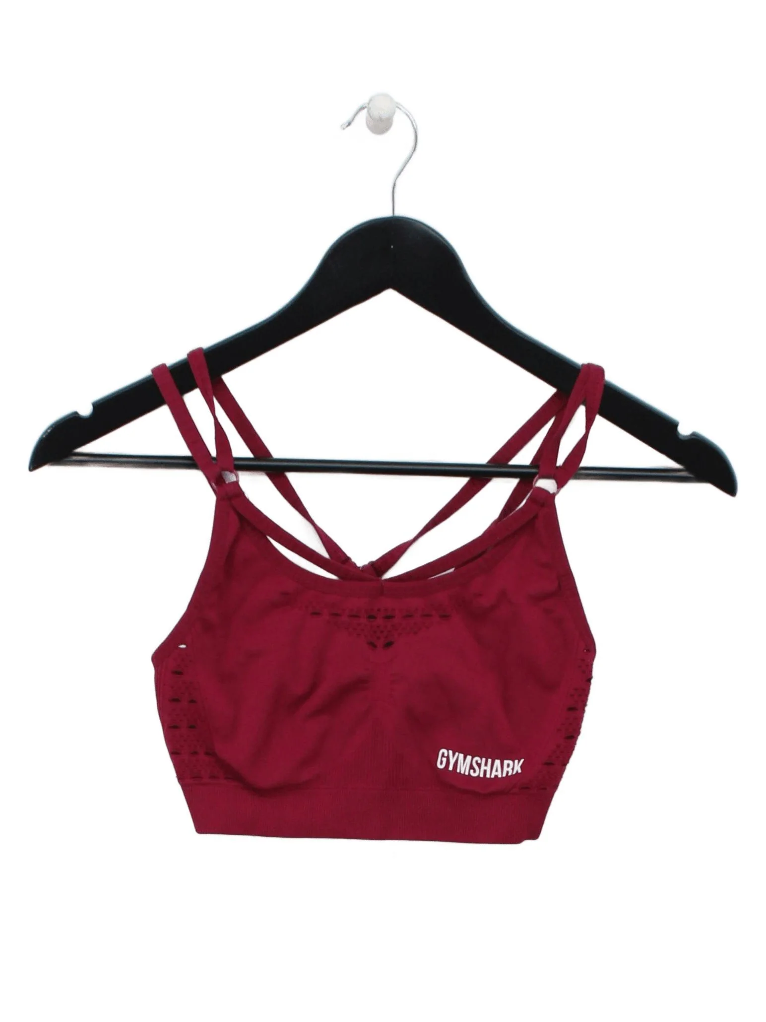 Gymshark Women's Loungewear S Red Nylon with Elastane Basic