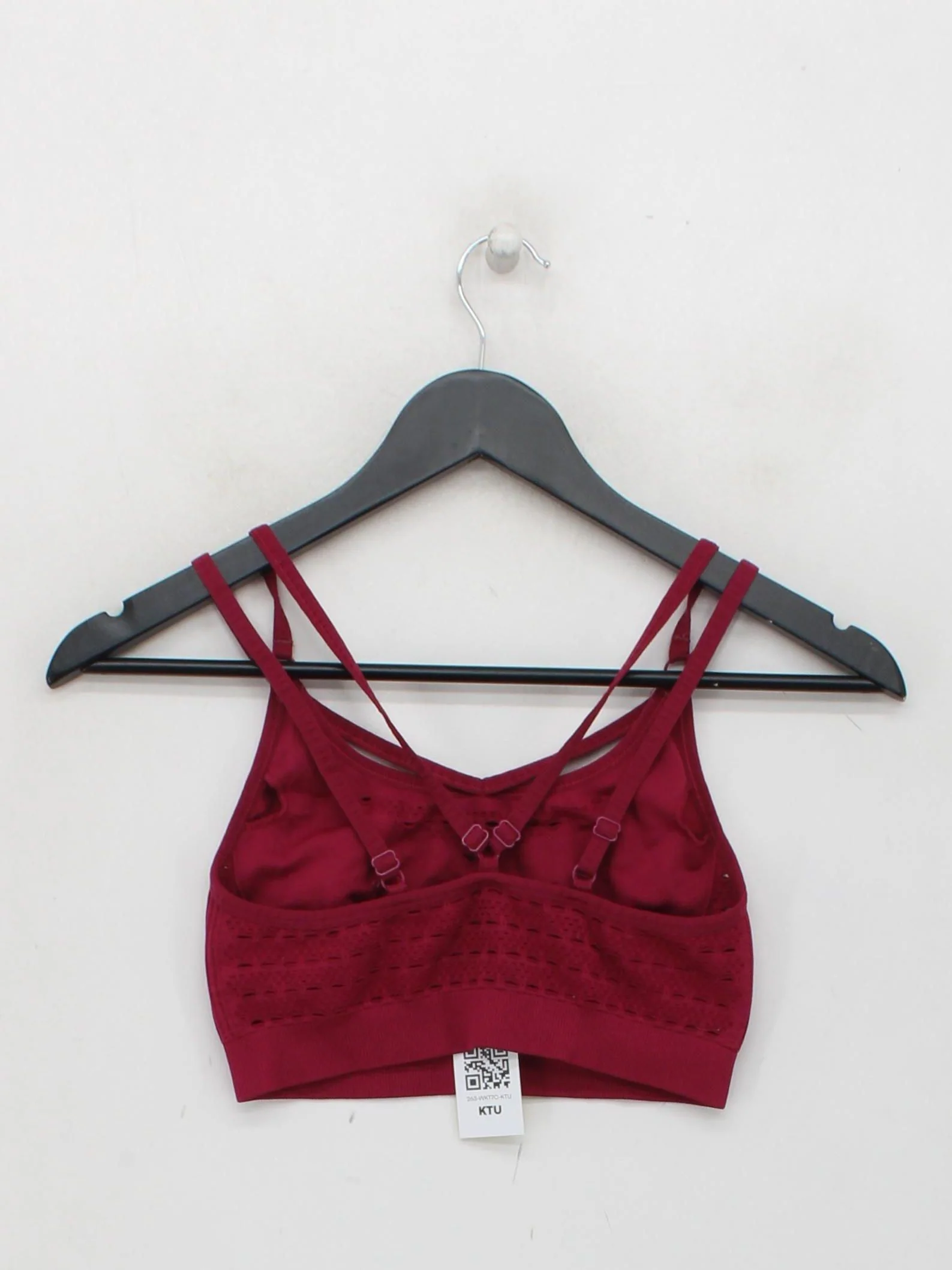 Gymshark Women's Loungewear S Red Nylon with Elastane Basic - Image 2
