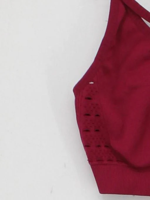 Gymshark Women's Loungewear S Red Nylon with Elastane Basic - Image 4