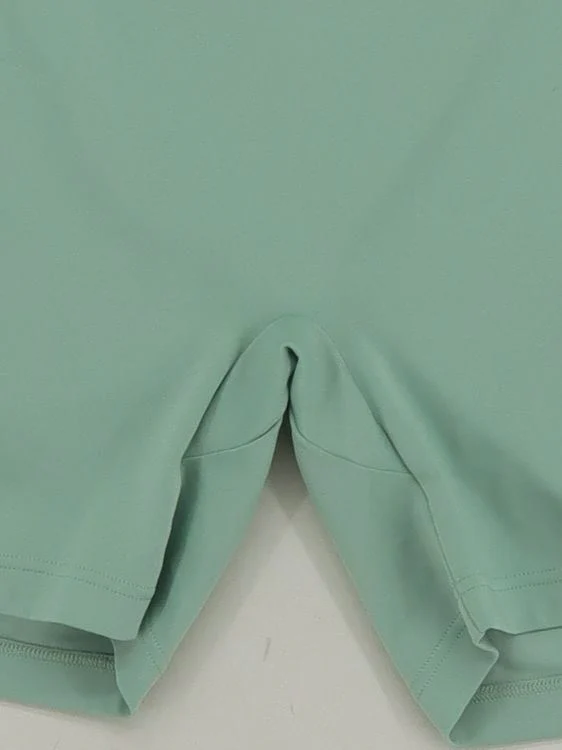 Gymshark Women's Shorts L Green Polyester with Elastane Sweat - Image 4