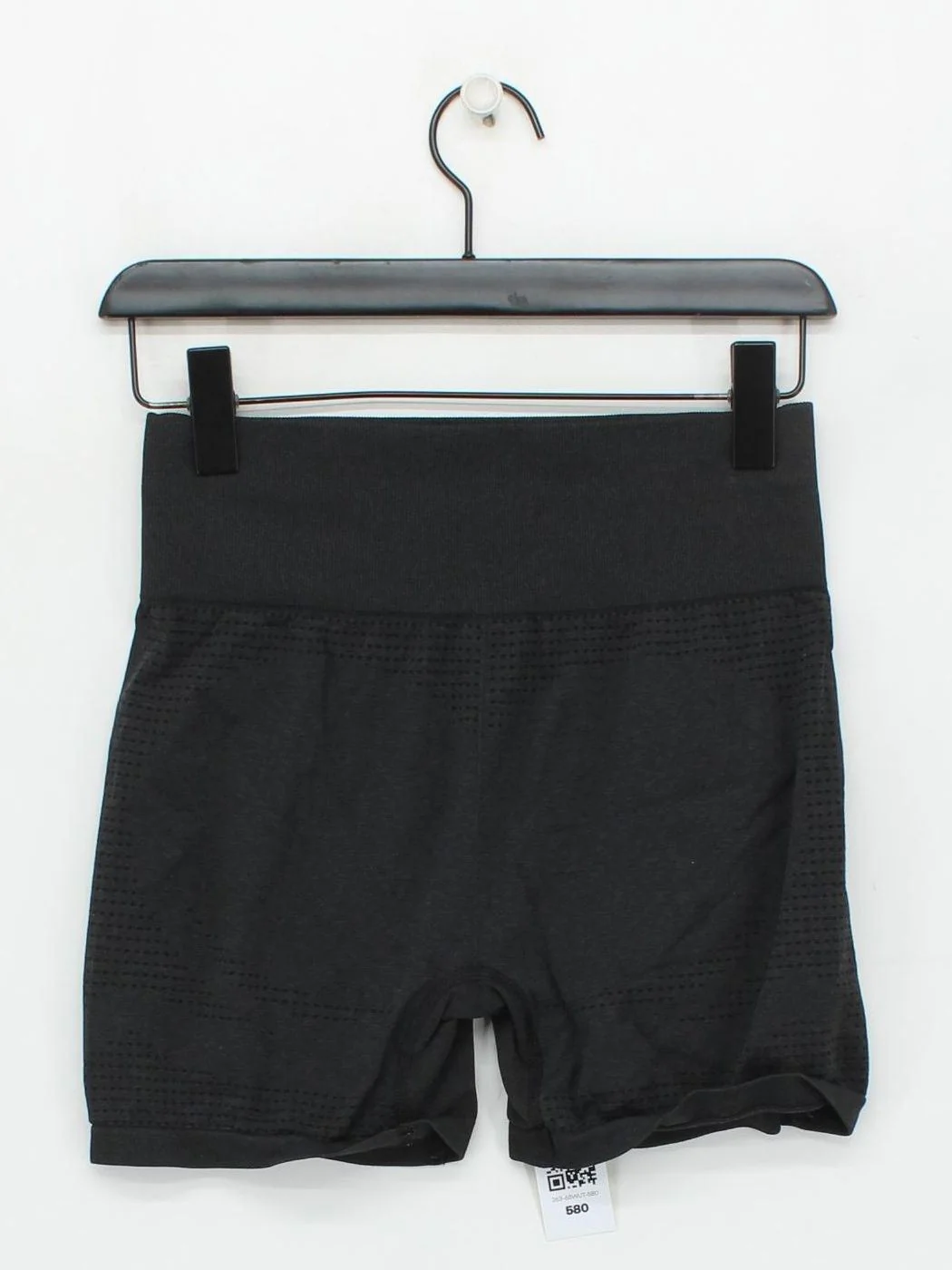 Gymshark Women's Shorts M Black 100% Polyester Sweat - Image 2