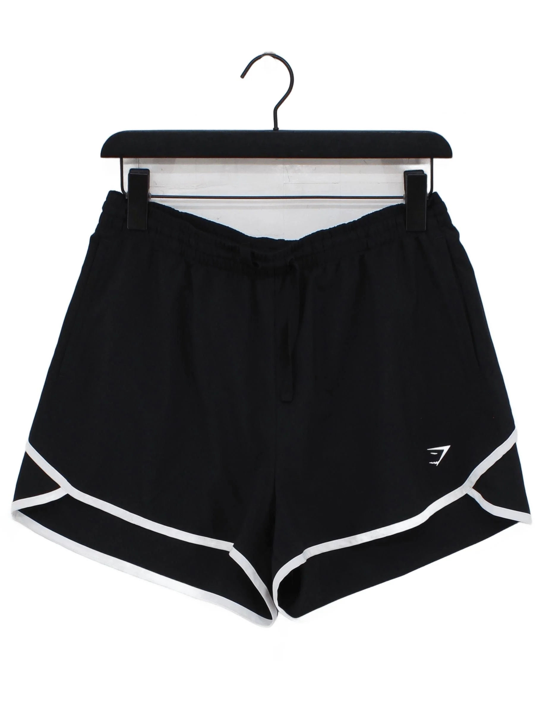 Gymshark Women's Shorts M Black 100% Polyester Sweat