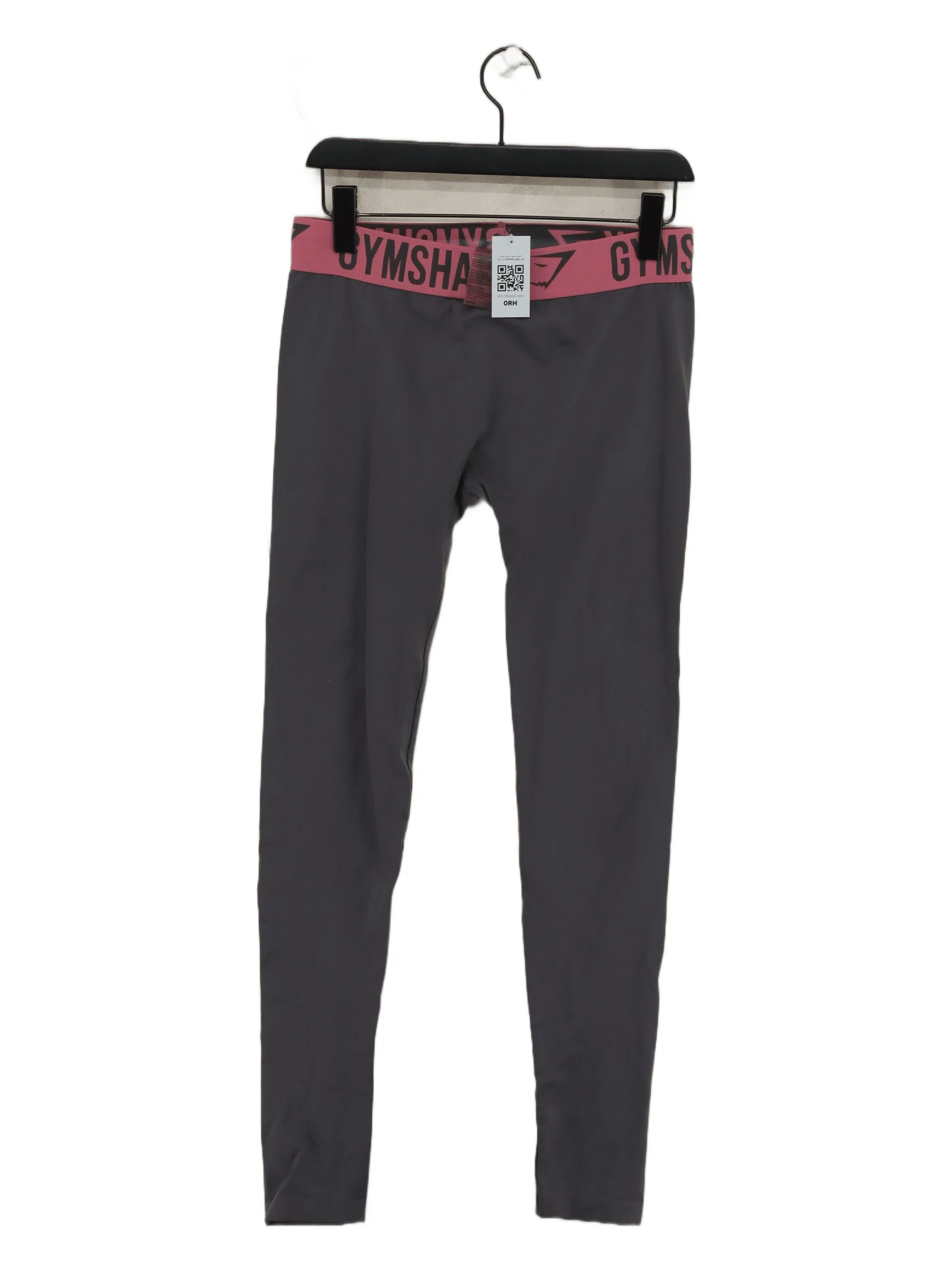 Gymshark Women's Sports Bottoms L Grey Nylon with Elastane Sweatpants