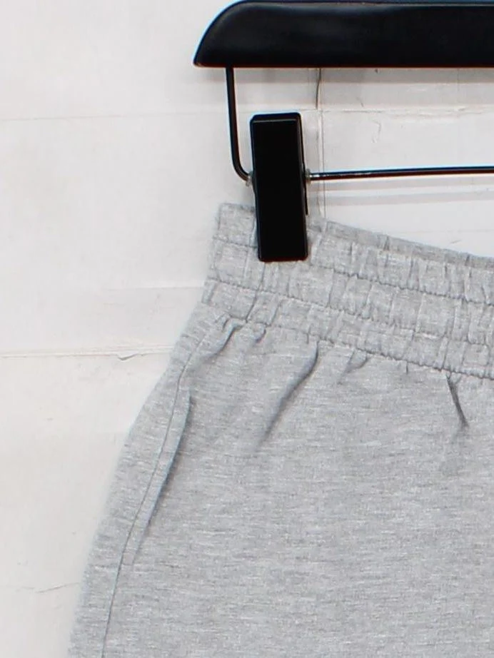 Gymshark Women's Sports Bottoms M Grey 100% Cotton Sweatpants - Image 4