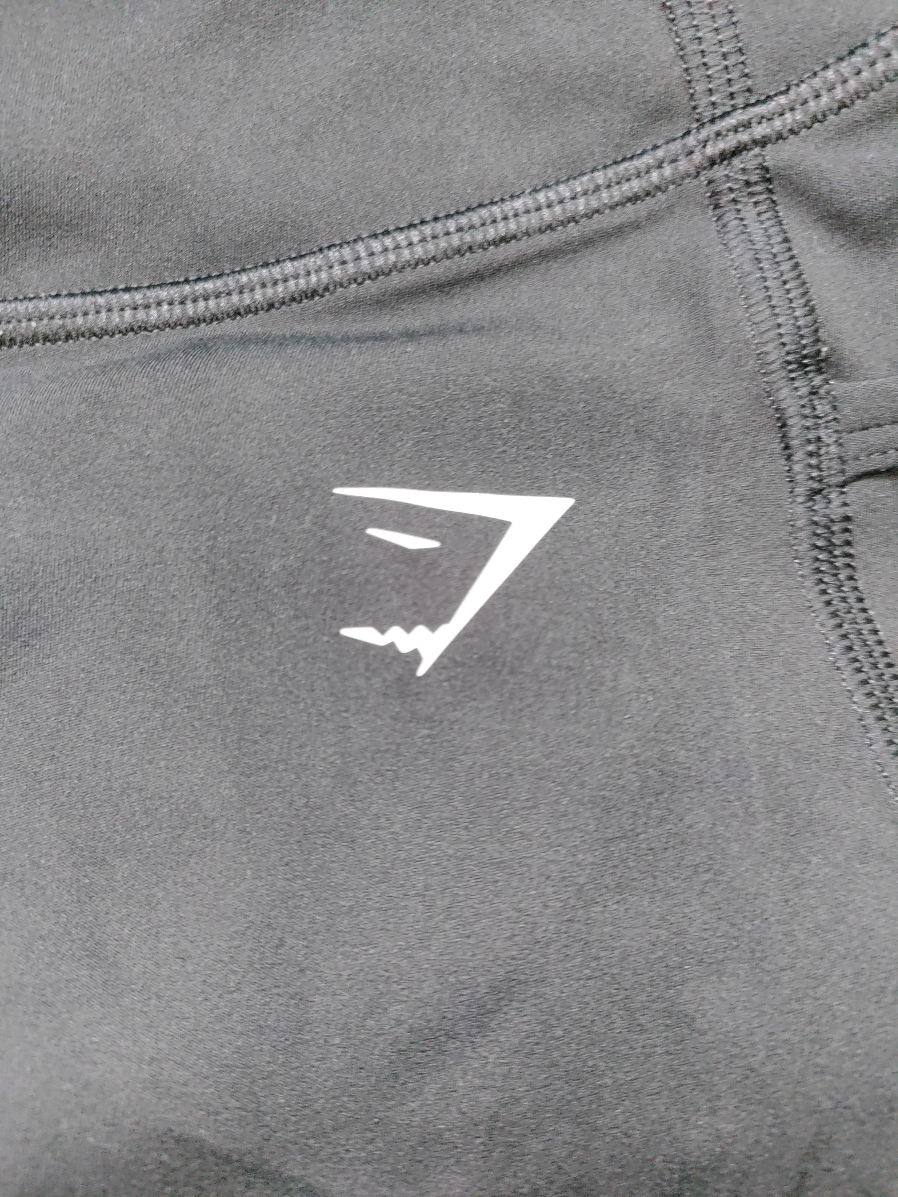 Gymshark Women's Sports Bottoms S Black Nylon with Elastane Sweatpants - Image 5