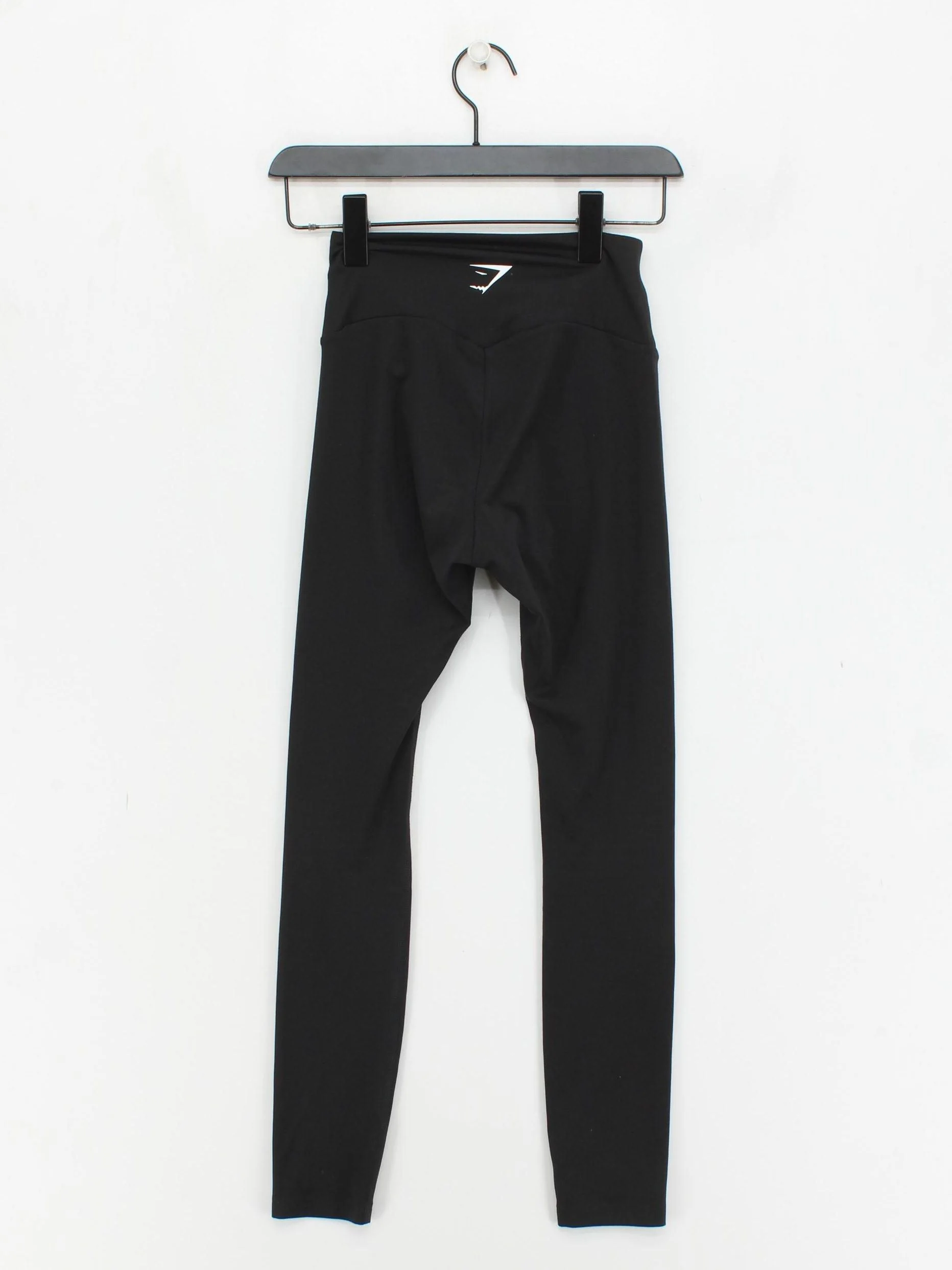 Gymshark Women's Sports Bottoms S Black Polyester with Elastane Sweatpants - Image 2