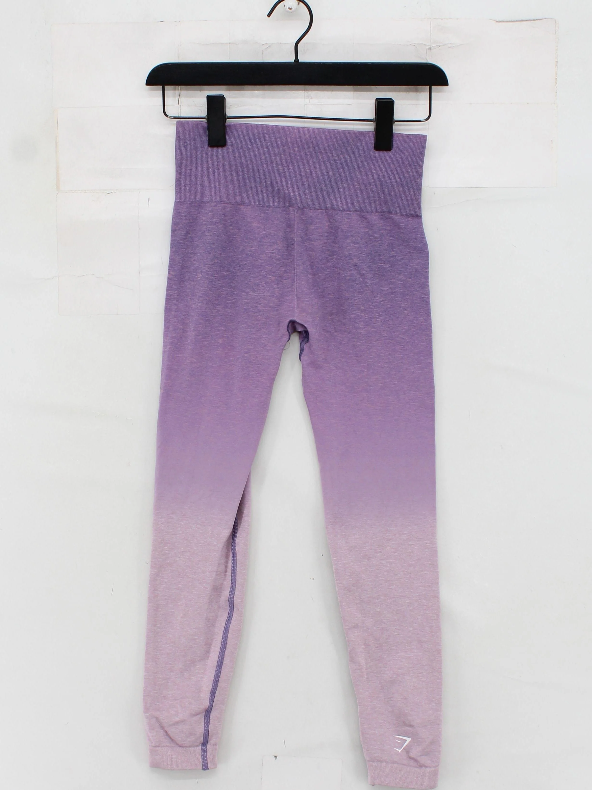 Gymshark Women's Sports Bottoms S Purple Nylon - Image 2