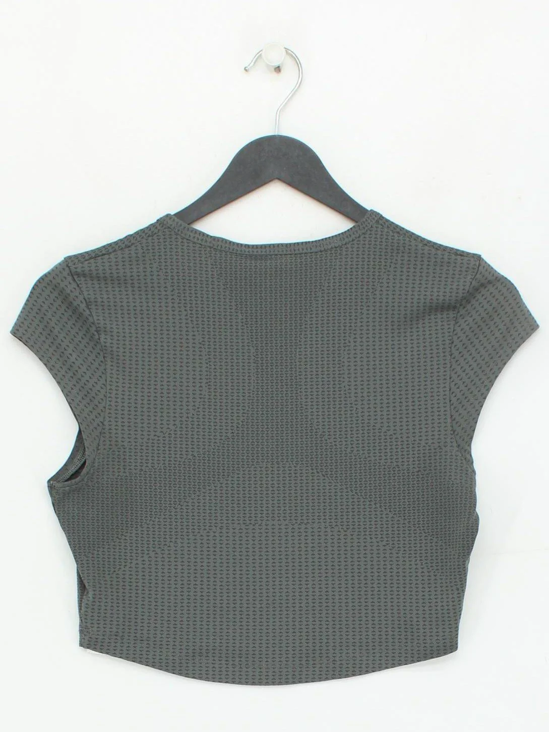 Gymshark Women's T-Shirt M Grey 100% Polyester Basic - Image 2