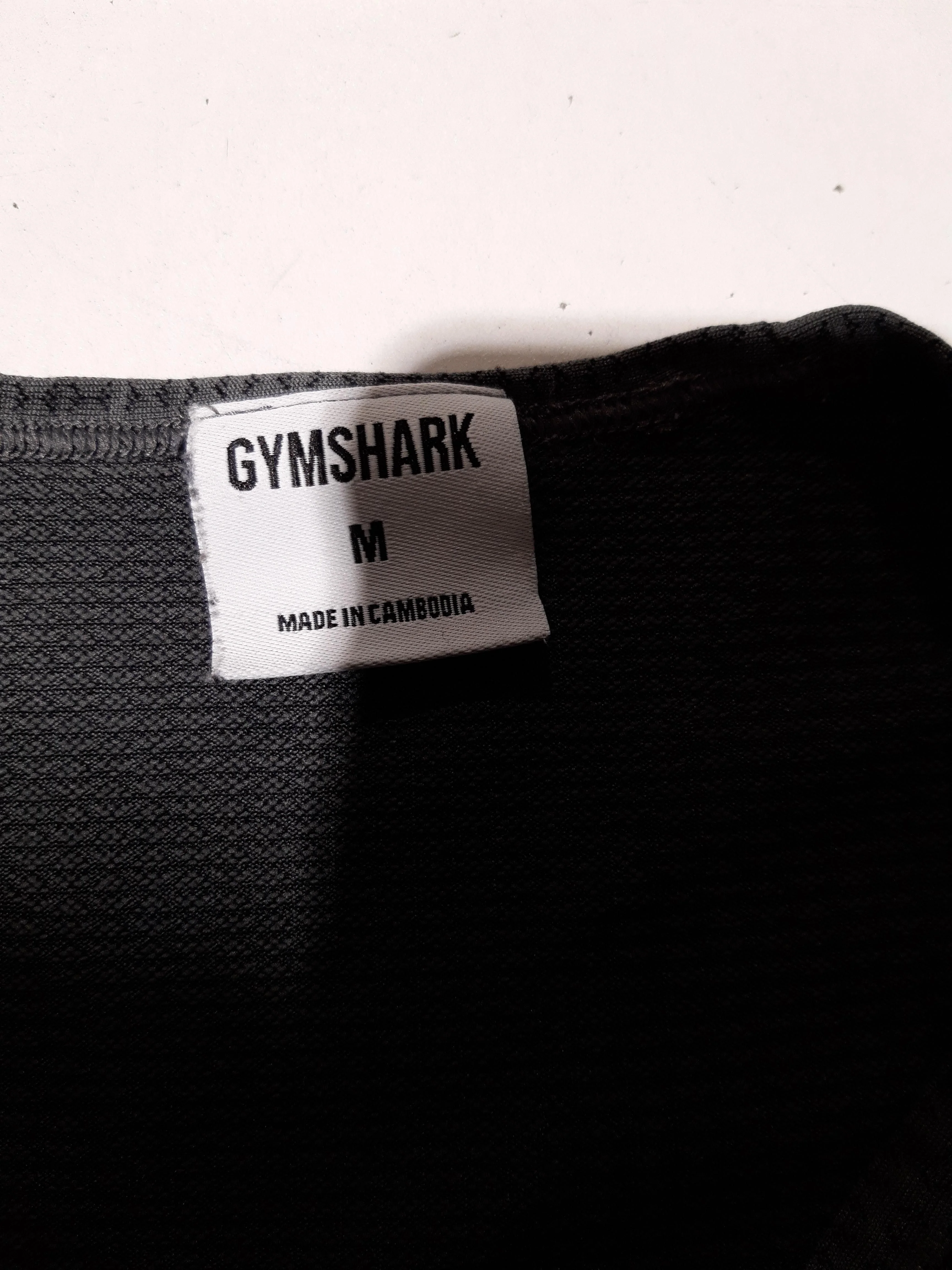 Gymshark Women's T-Shirt M Grey 100% Polyester Basic - Image 5