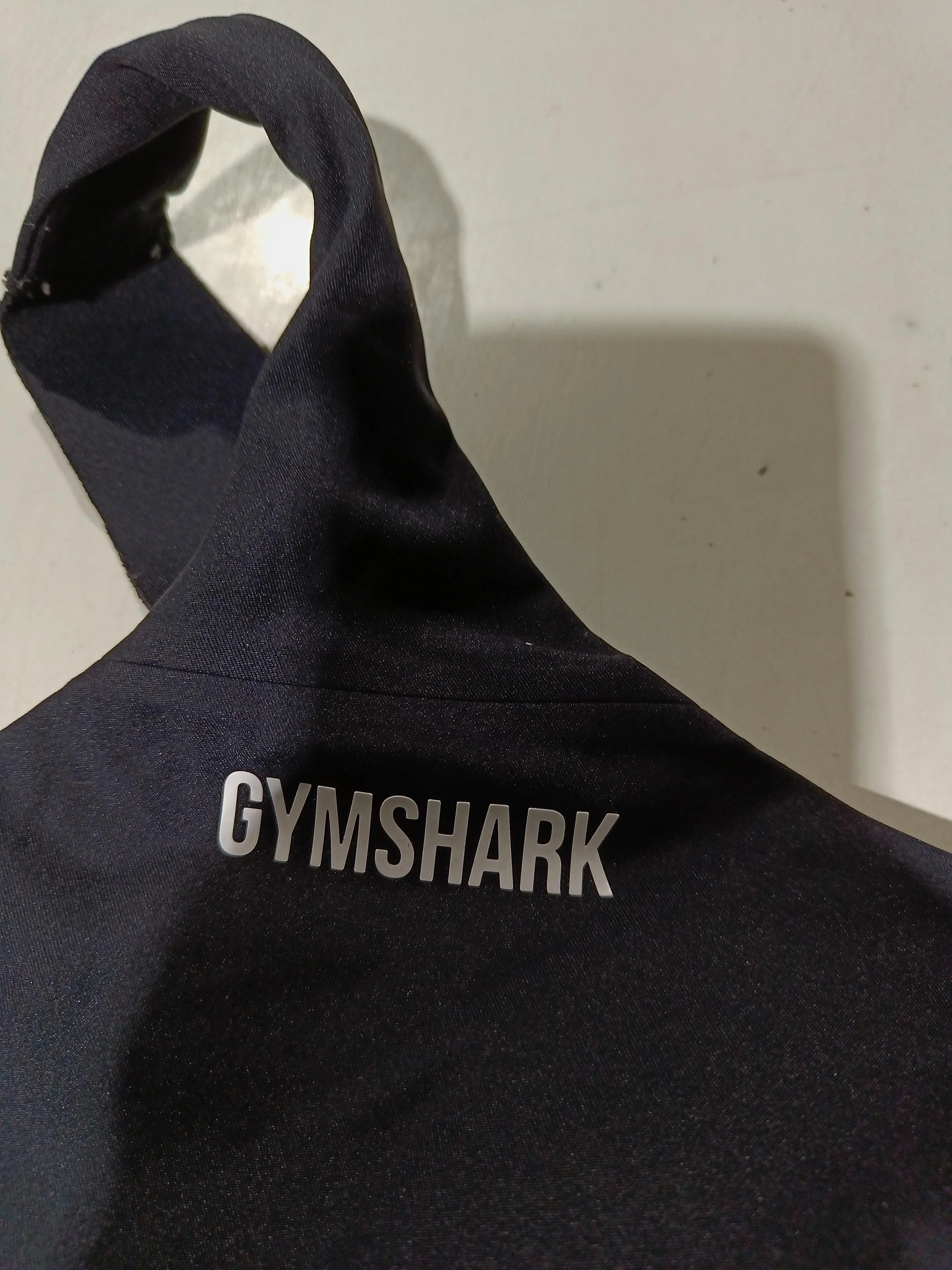 Gymshark Women's T-Shirt XS Black 100% Other Sleeveless Basic - Image 6