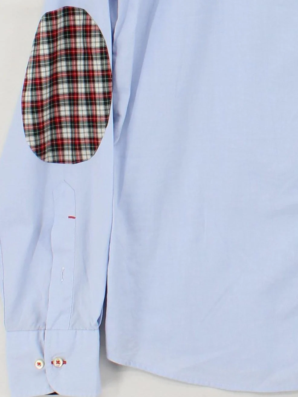 Hackett Men's Shirt M Blue Checkered 100% Cotton Basic - Image 4