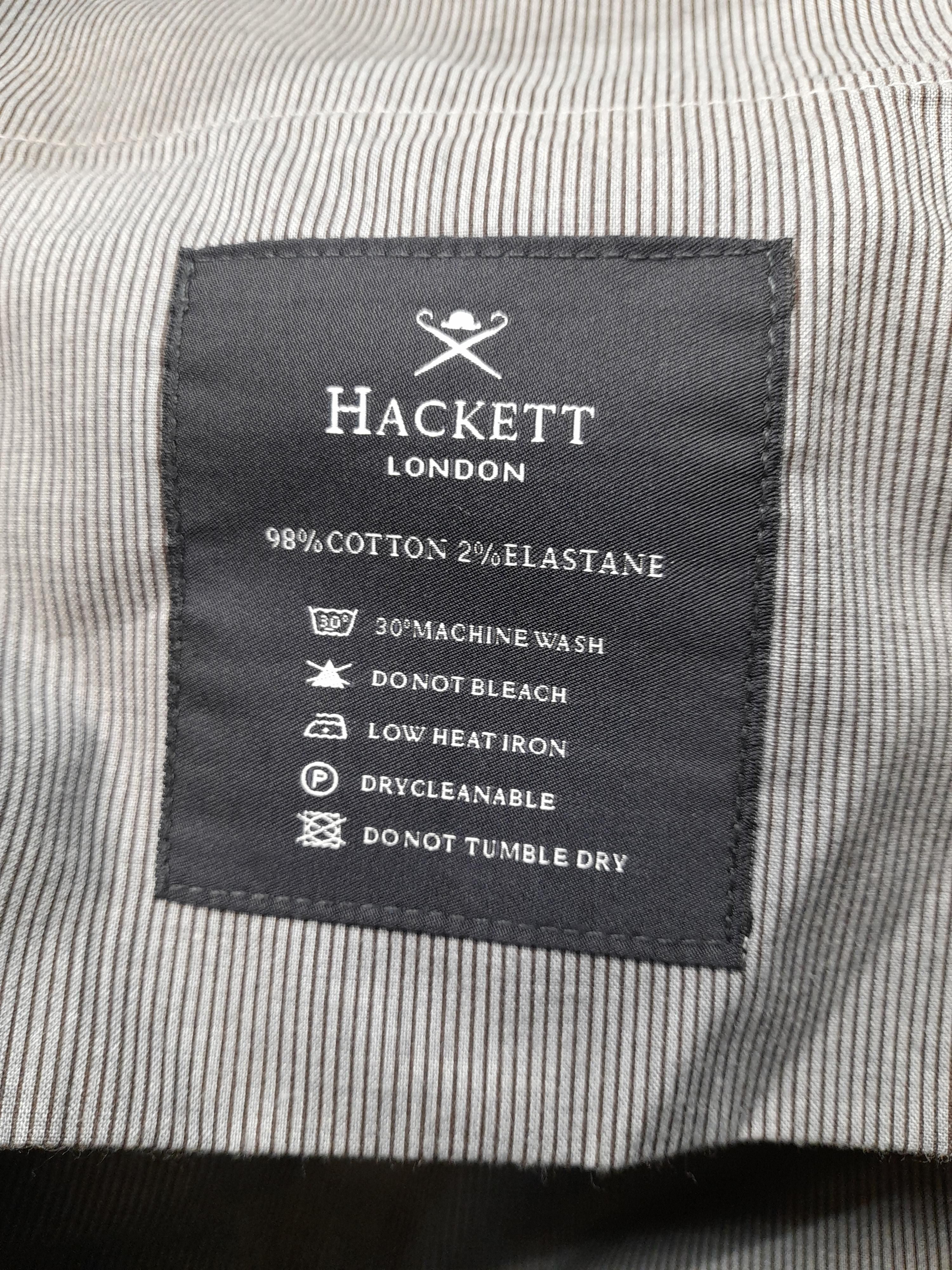 Hackett Men's Trousers L Multi Checkered Cotton with Elastane Straight Chino - Image 6