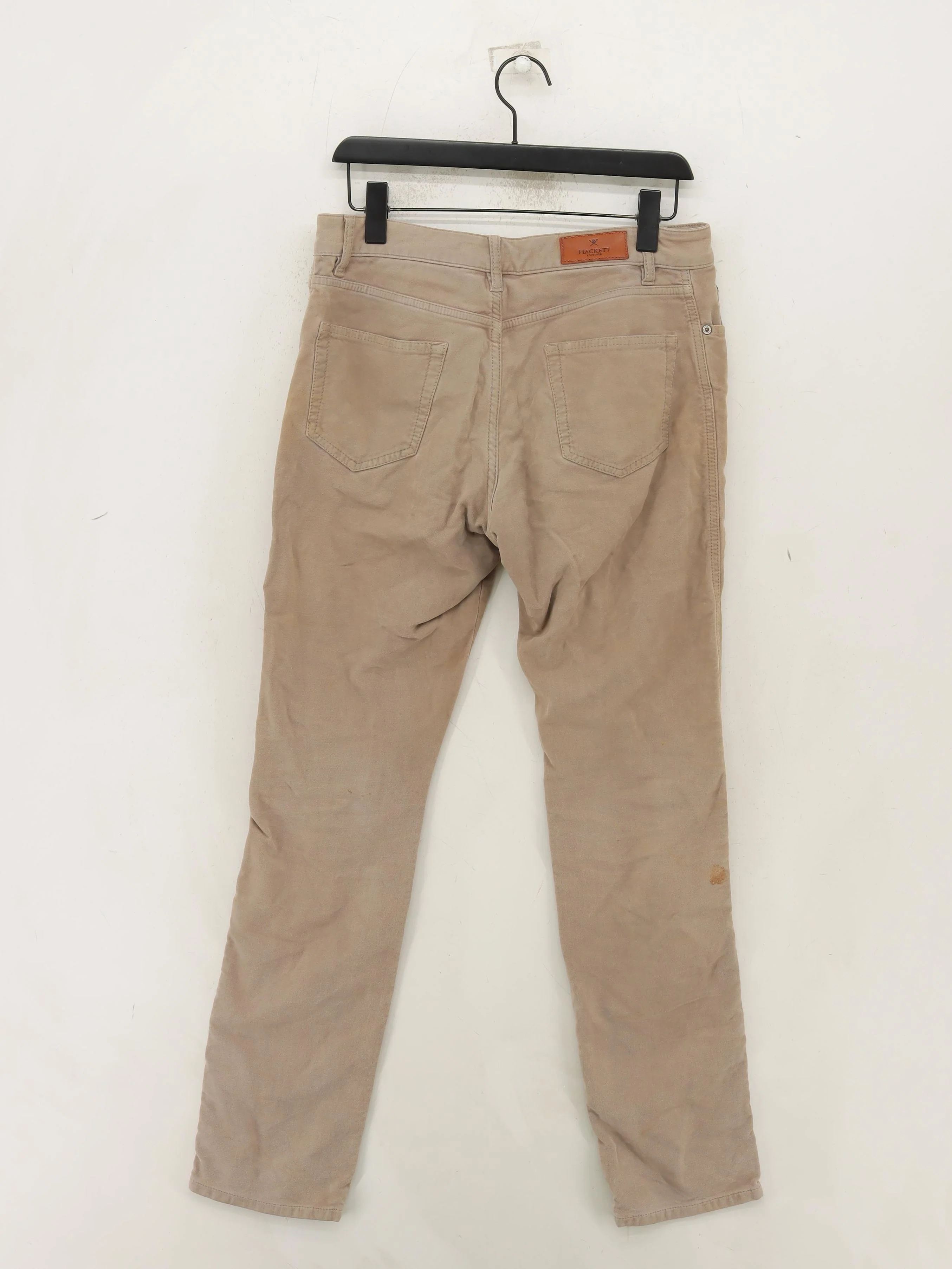 Hackett Men's Trousers W 30 in Tan Cotton with Elastane Straight Chino - Image 2