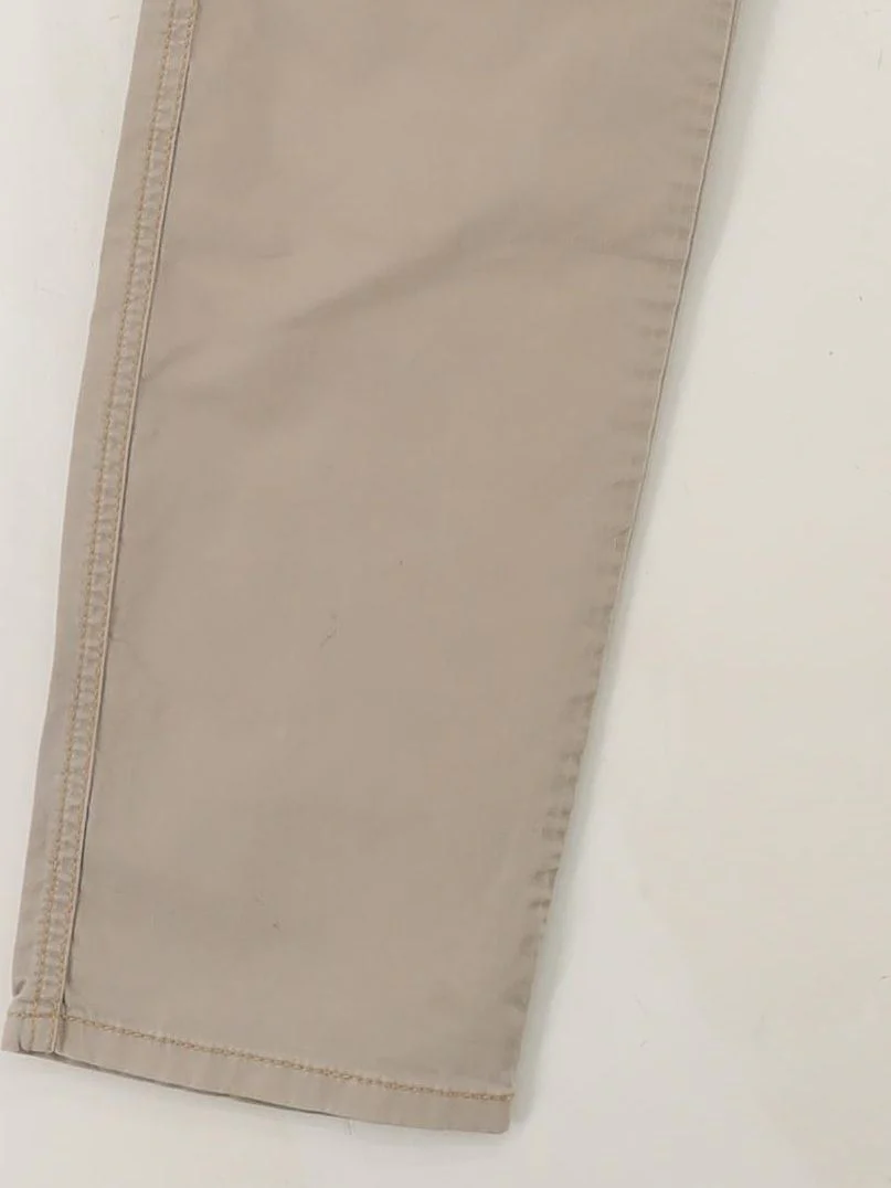 Hackett Men's Trousers W 32 in Tan Cotton with Elastane Straight Chino - Image 4