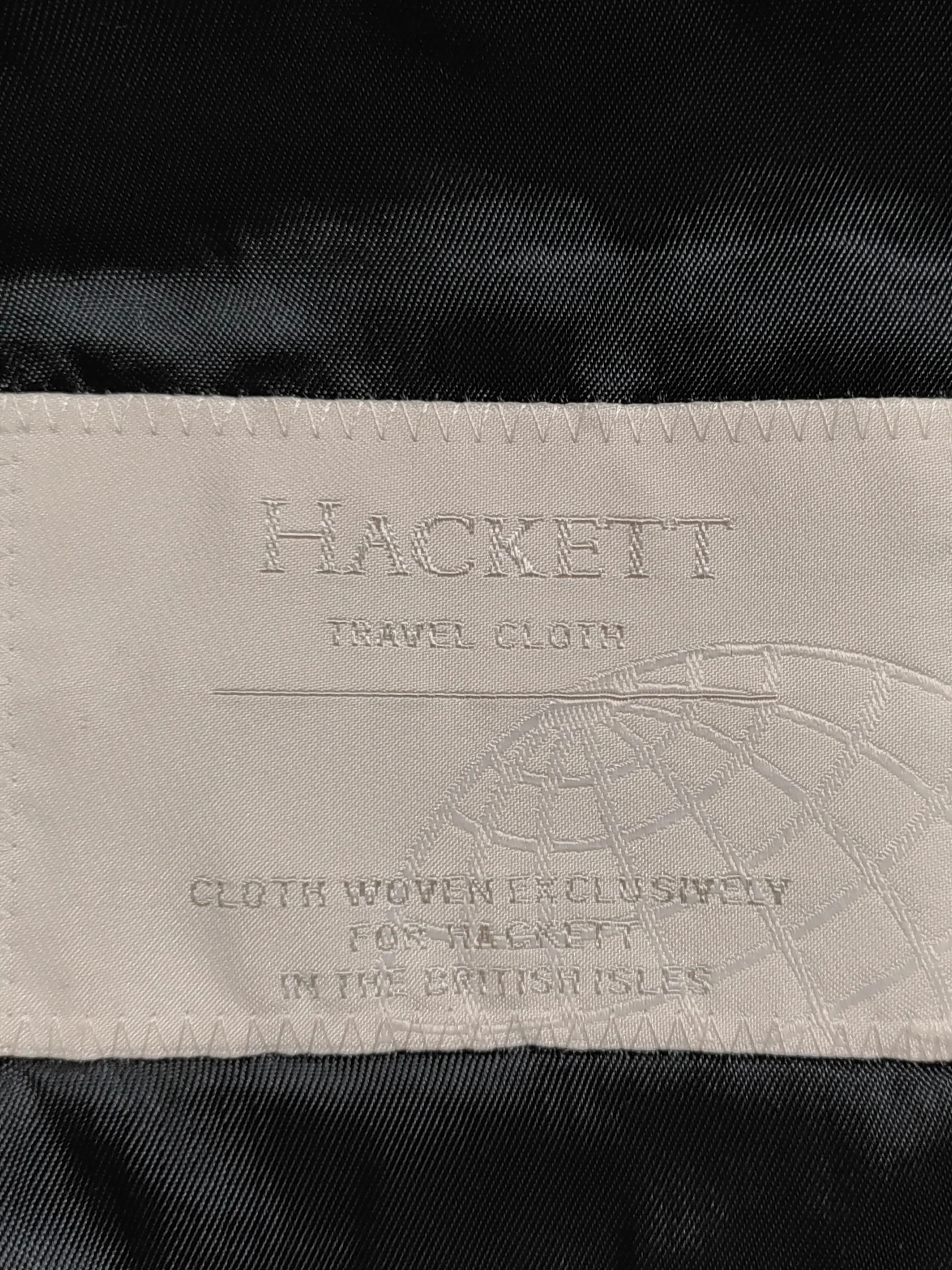 Hackett Men's Two Piece Suit XL Blue 100% Wool 2 Piece - Image 6