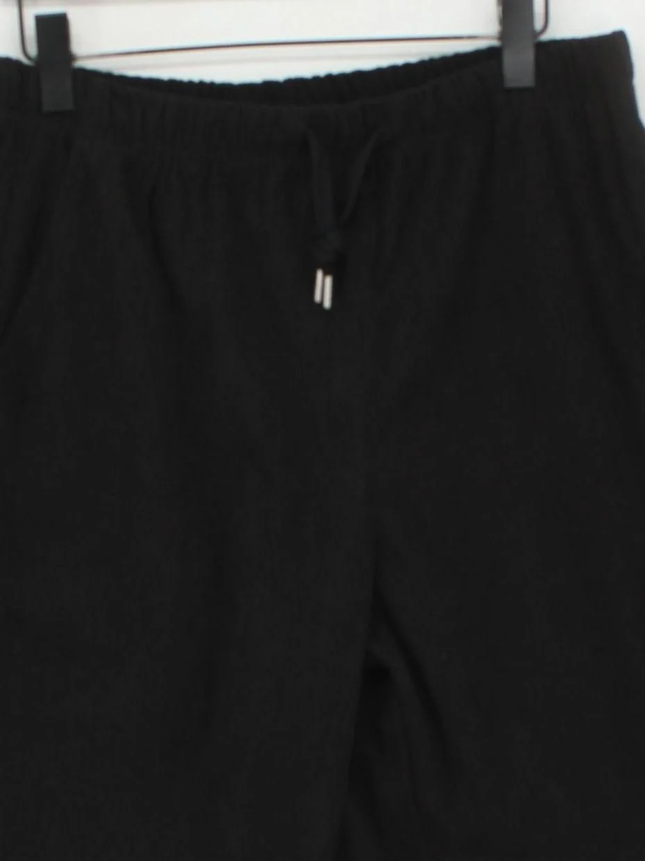 Halara Men's Sports Bottoms L Black 100% Other Tapered Sweatpants - Image 3