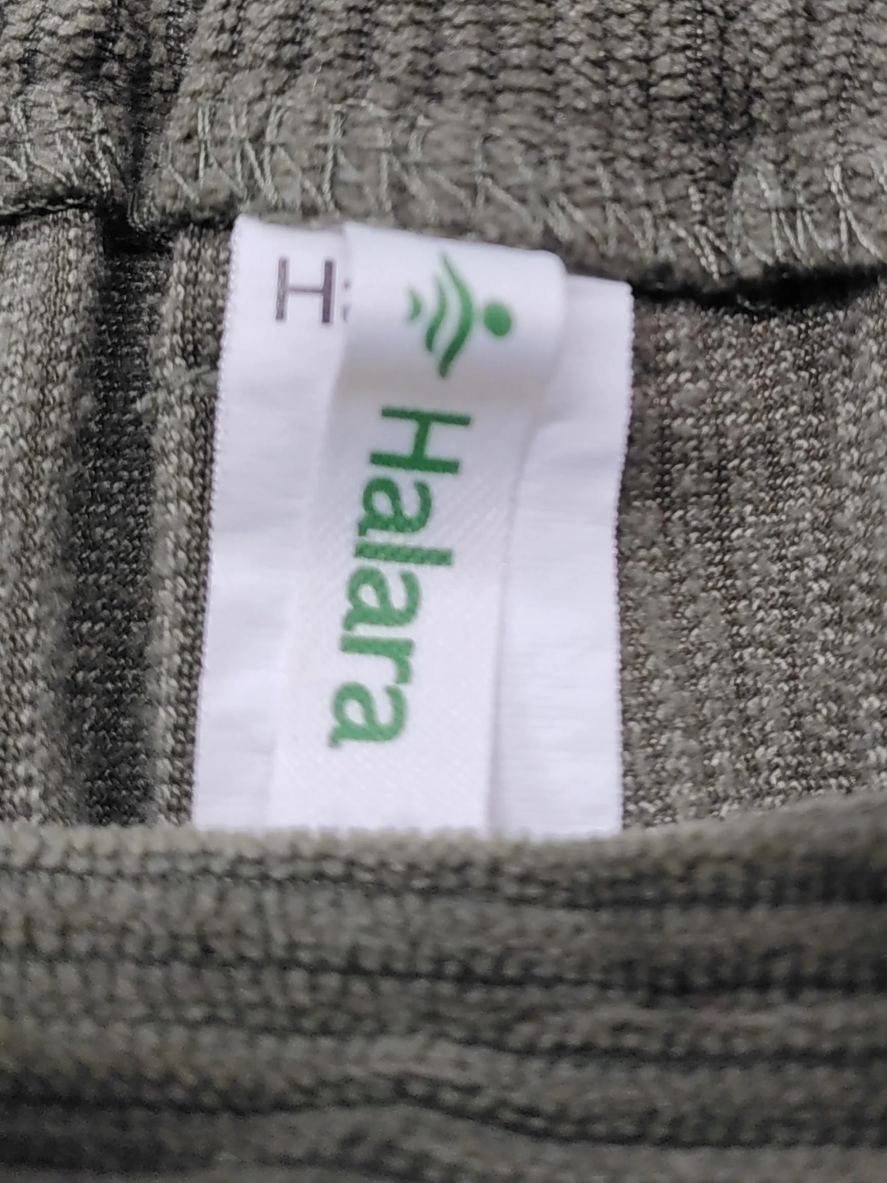 Halara Men's Trousers L Green 100% Polyester Wide-Leg Chino - Image 5
