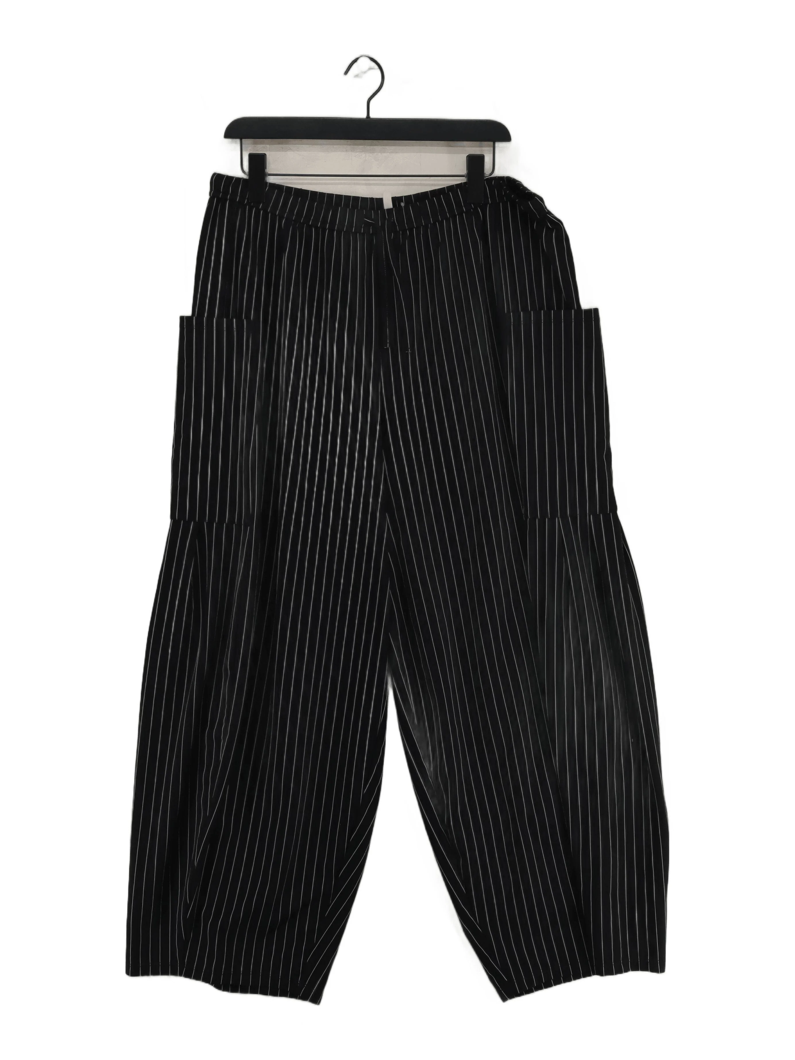 Halara Men's Trousers XL Black Viscose with Elastane, Nylon, Polyester Chino