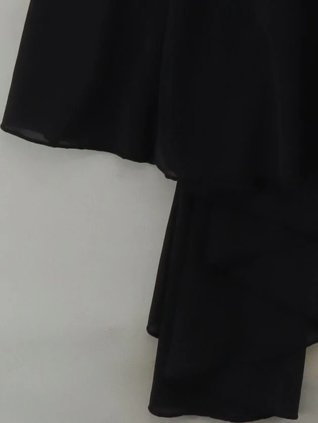Halara Skater Mini Dress M in Black - Image 4