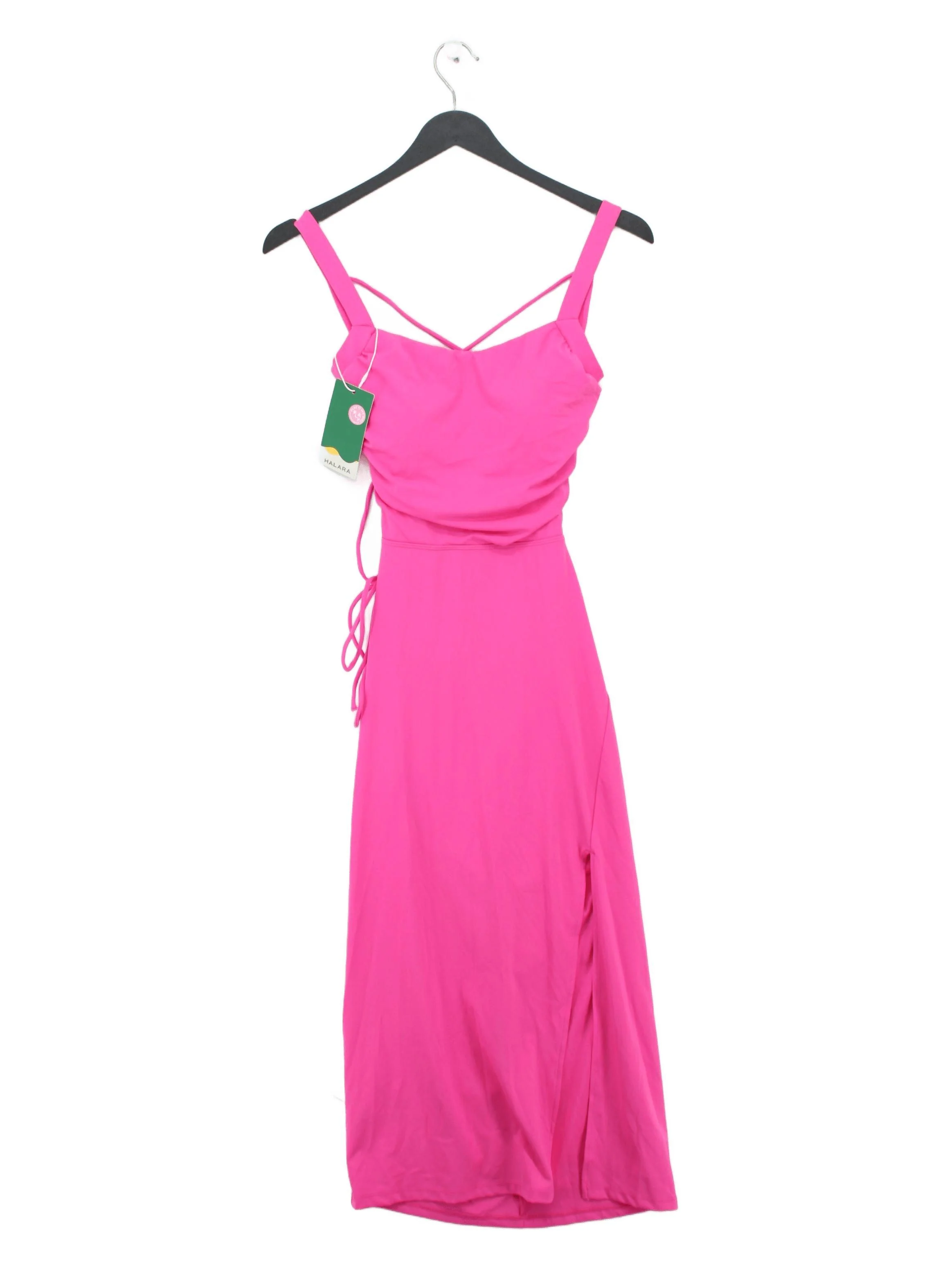 Halara Slip Midi Dress S in Pink