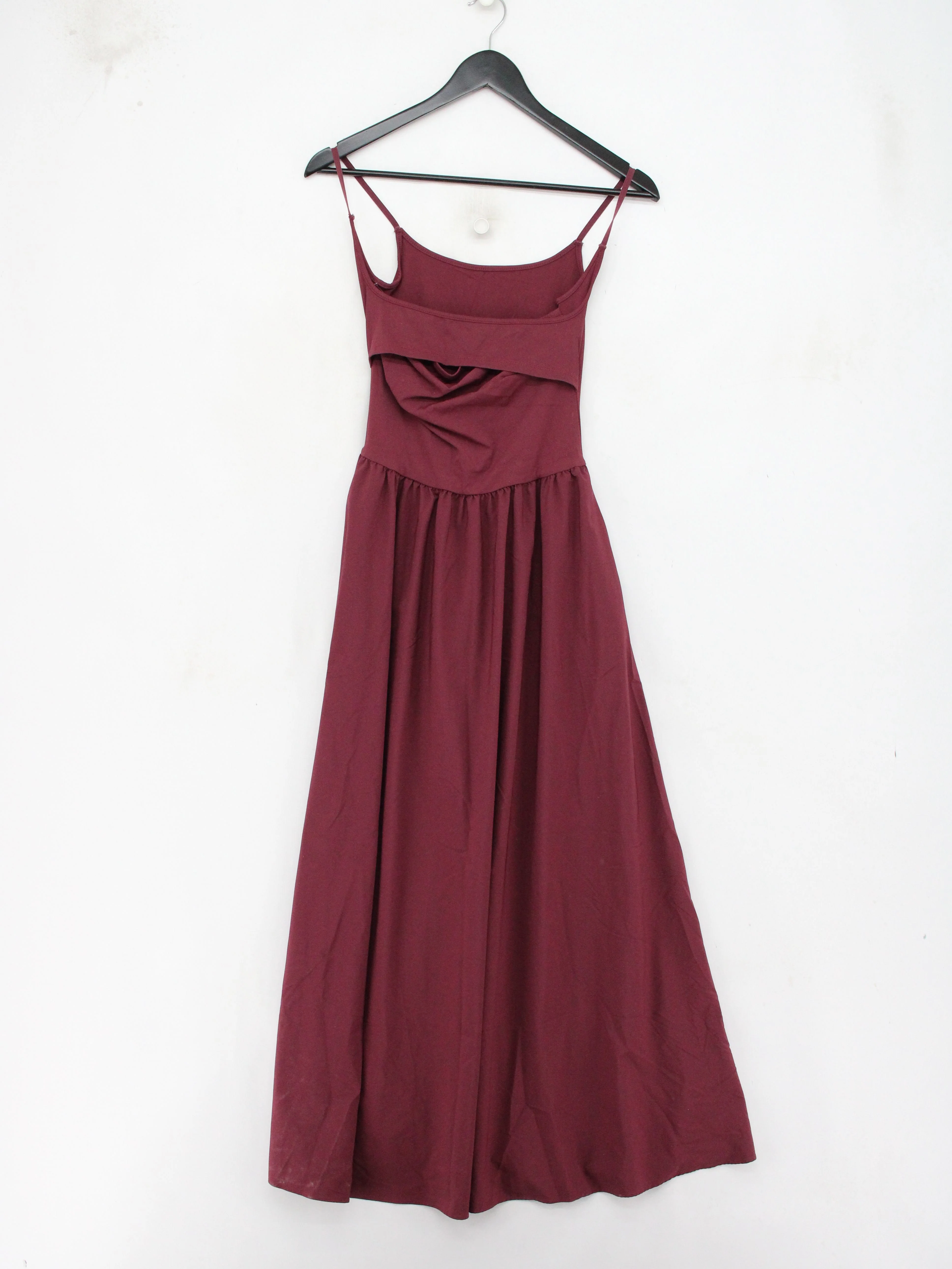 Halara Slip Midi Dress XS in Red - Image 2