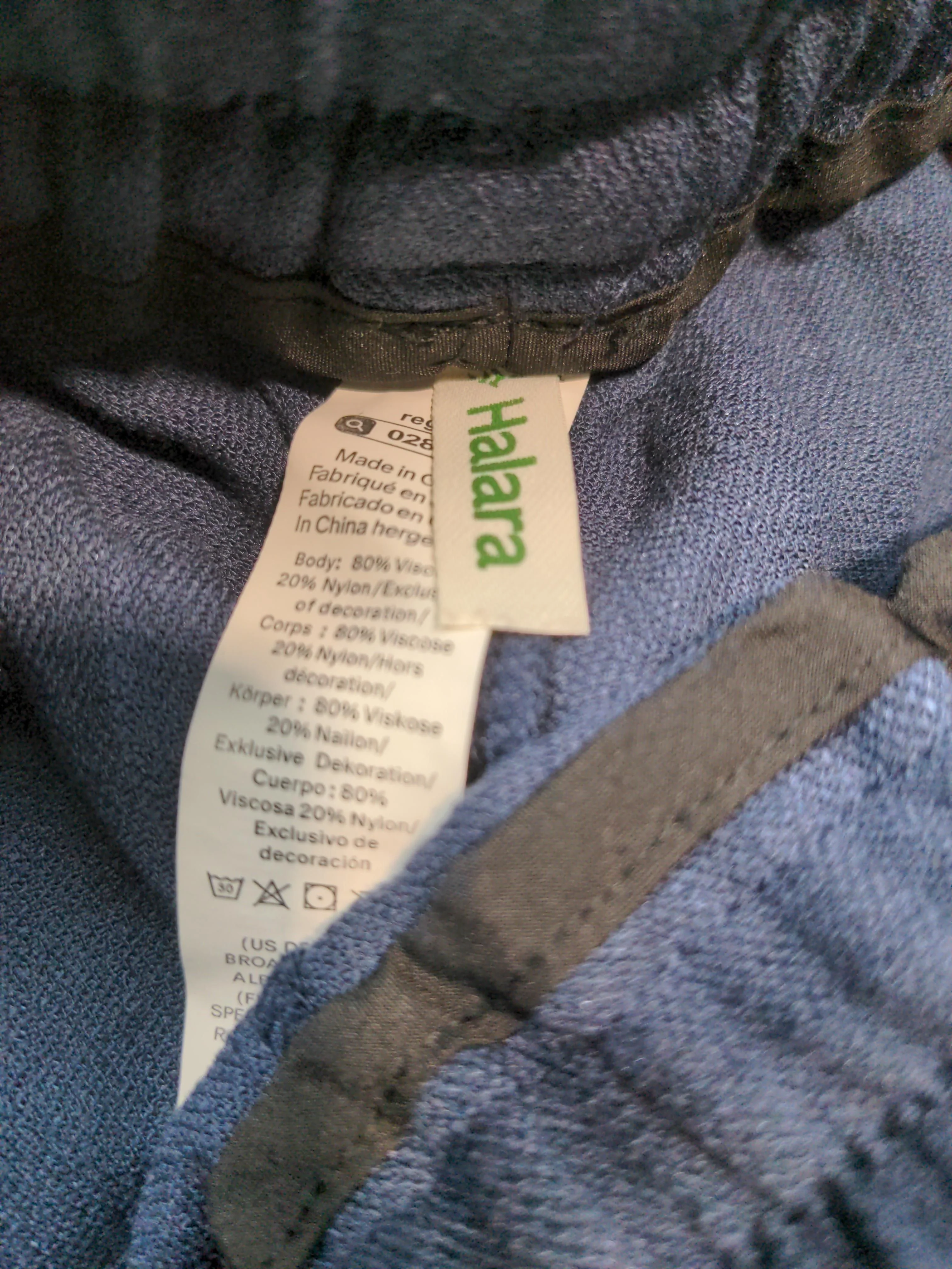 Halara Track Pants trousers blue - Image 5