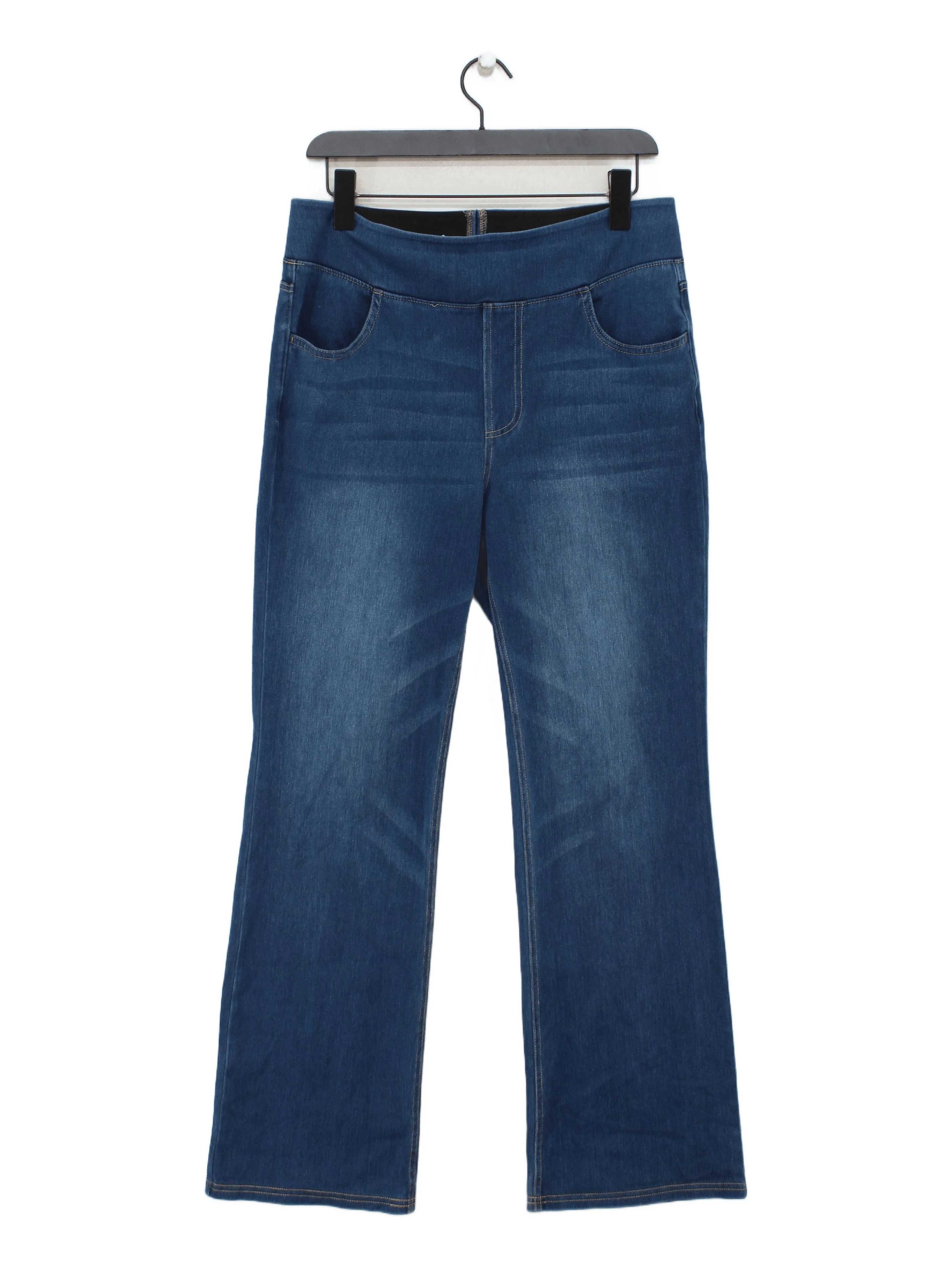 Halara Women's Jeans L Blue Cotton with Polyester, Elastane Flared
