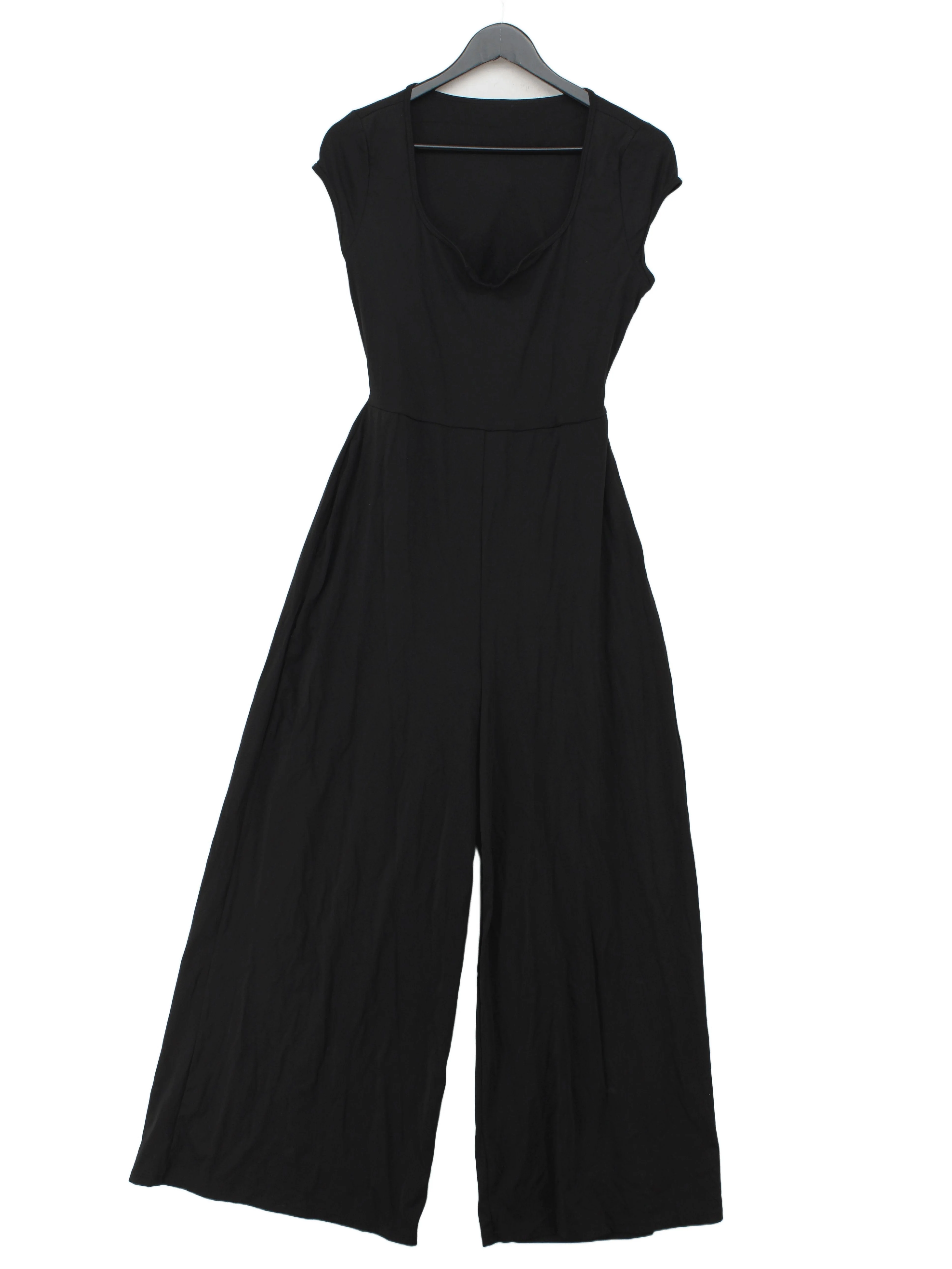 Halara Women's Jumpsuit M Black Nylon with Elastane Wide-Leg Jumpsuit