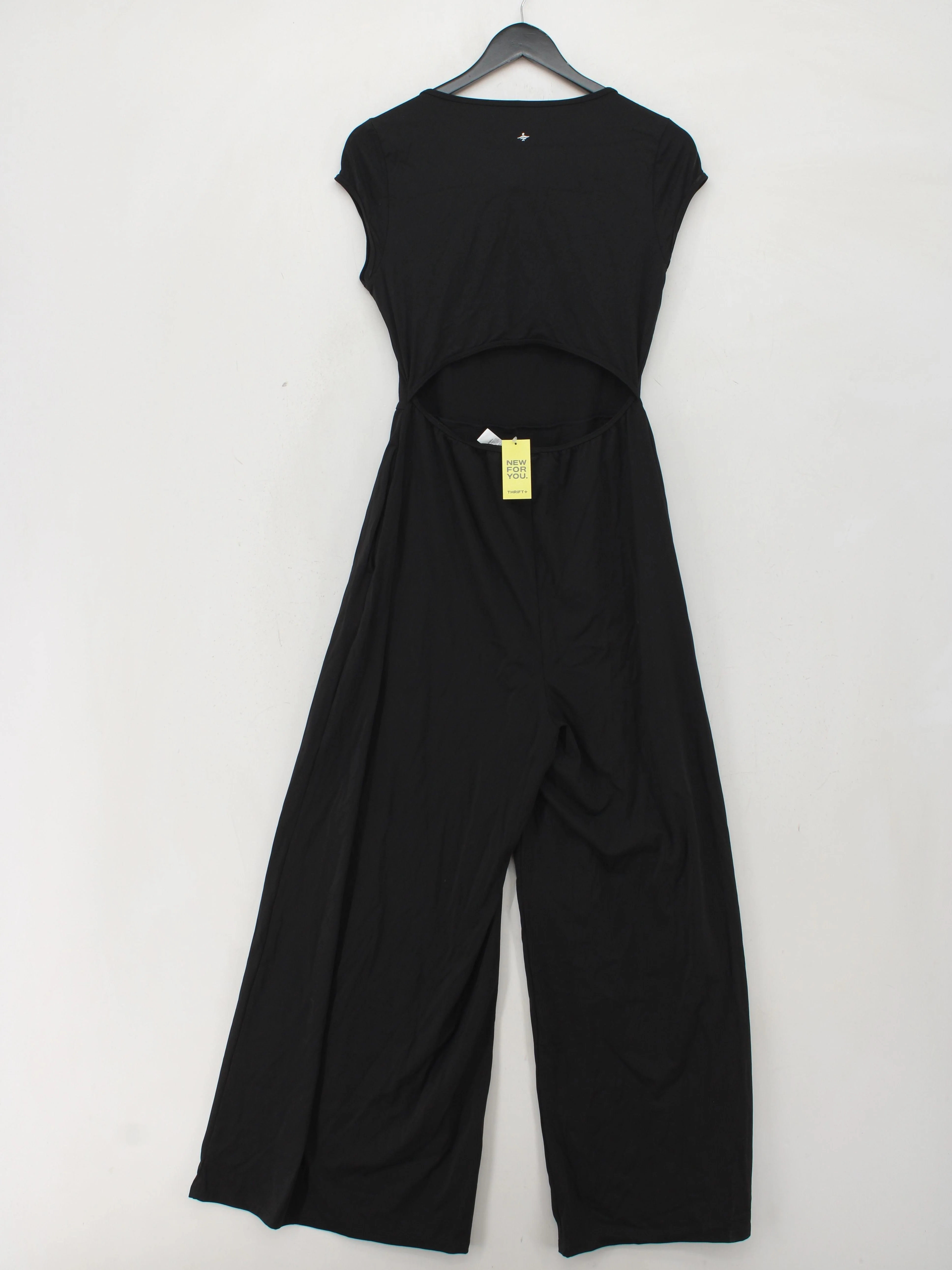 Halara Women's Jumpsuit M Black Nylon with Elastane Wide-Leg Jumpsuit - Image 2