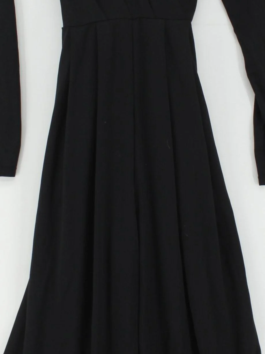 Halara Women's Jumpsuit M Black Polyester with Elastane Wide-Leg Jumpsuit - Image 3