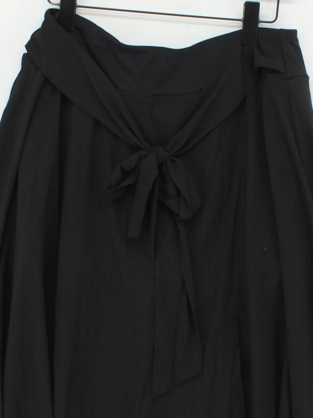 Halara Women's Midi Skirt L Black Polyester with Elastane Midi A-Line - Image 3