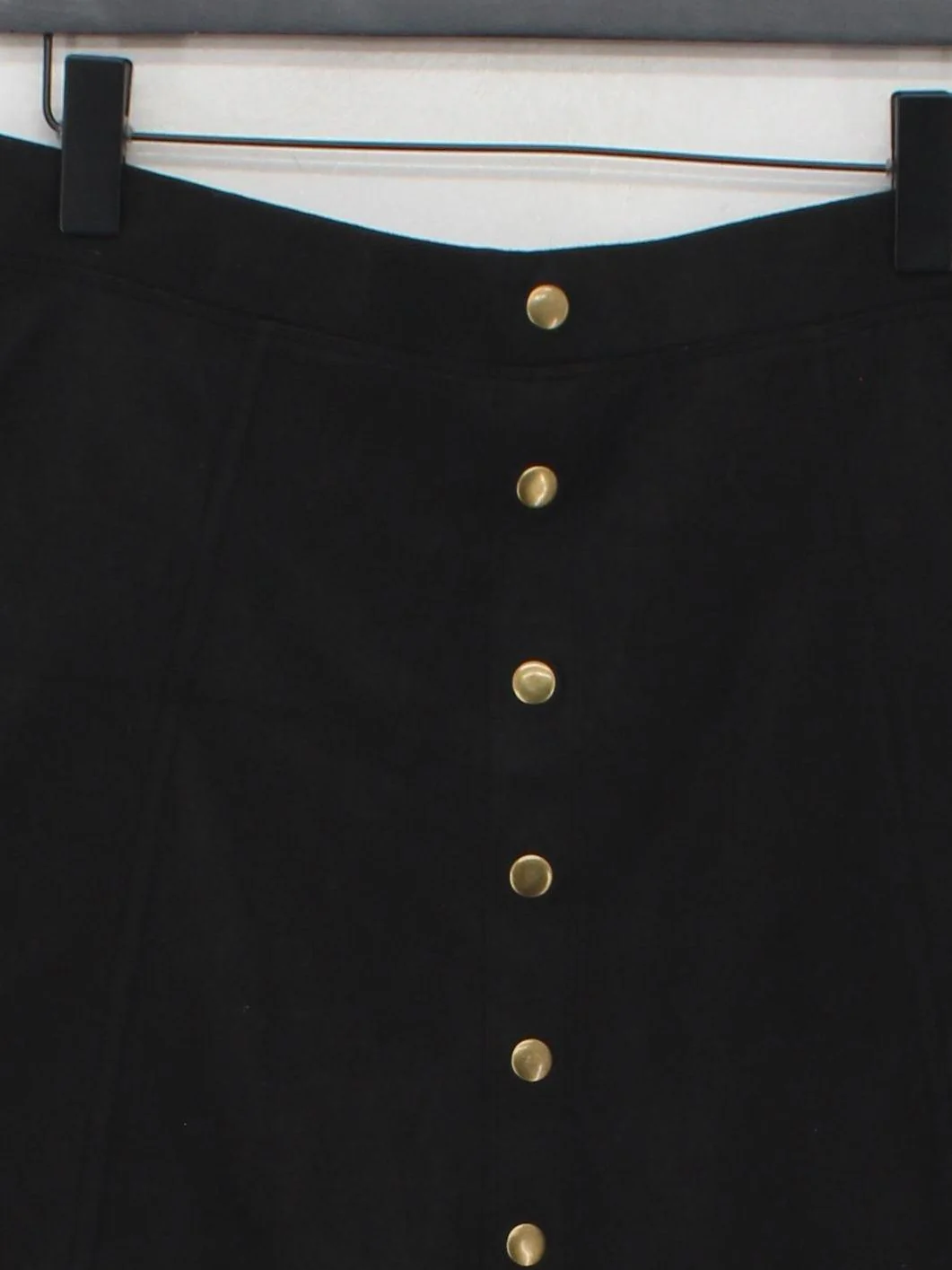 Halara Women's Mini Skirt L Black Polyester with Elastane Mini New with tags - Image 3