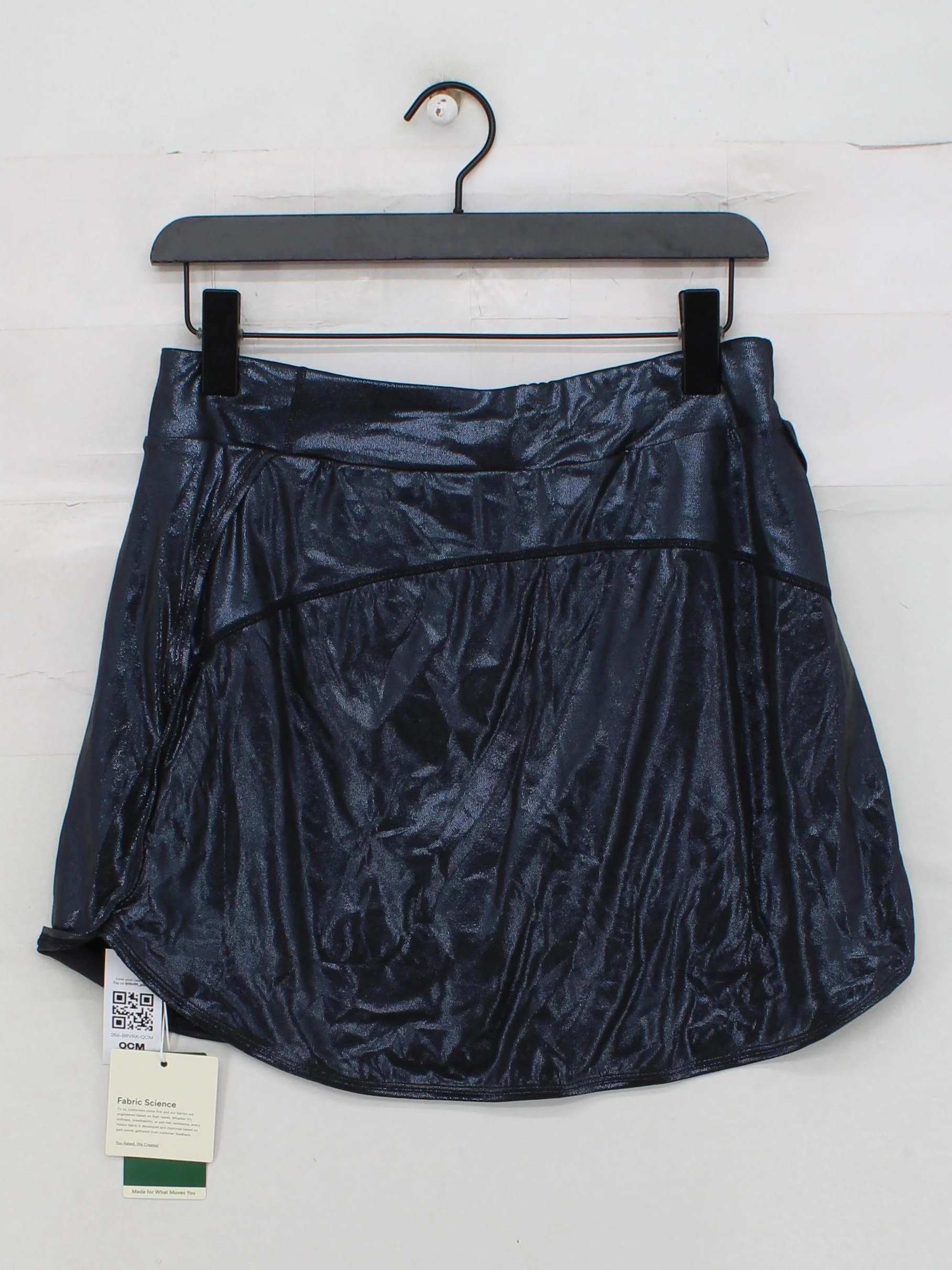 Halara Women's Mini Skirt L Blue Nylon with Elastane Short Mini - Image 2