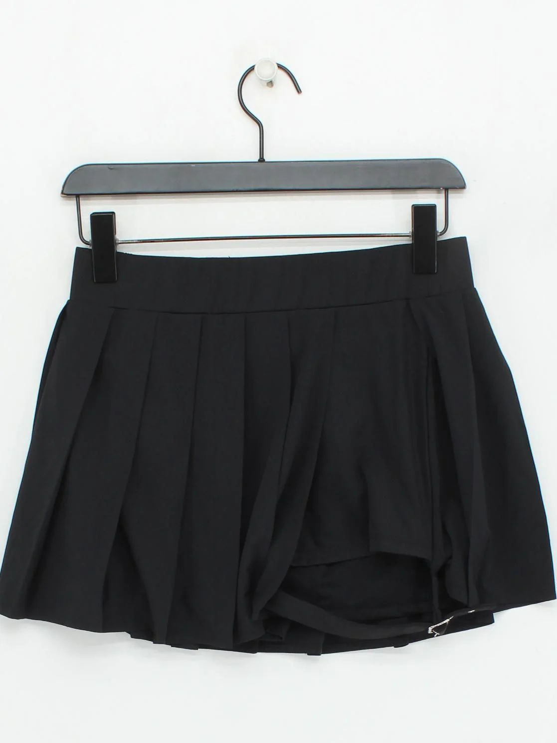 Halara Women's Mini Skirt M Black Nylon with Elastane, Polyester Short Mini - Image 2