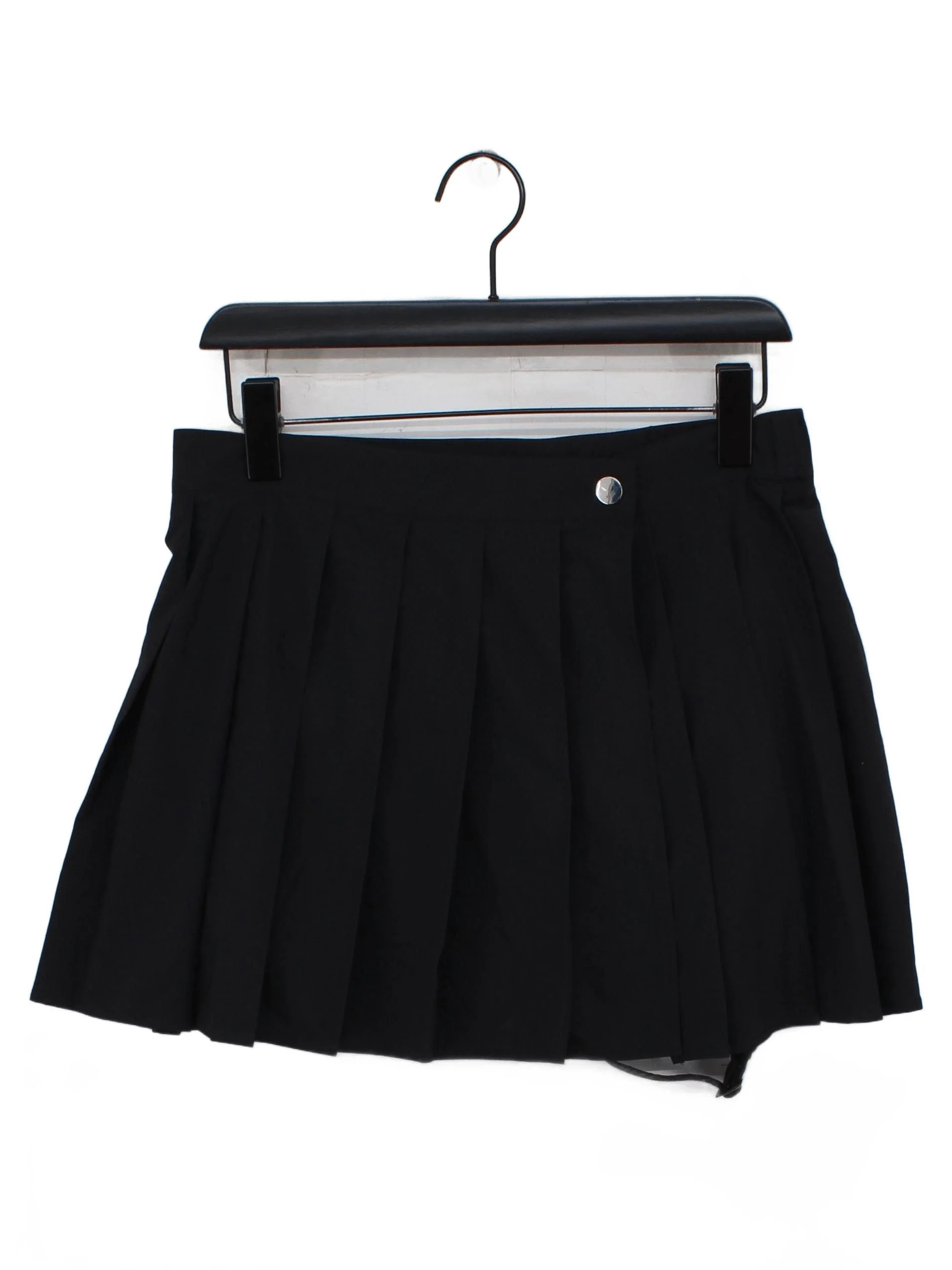 Halara Women's Mini Skirt S Black Polyester with Elastane, Nylon Short Mini