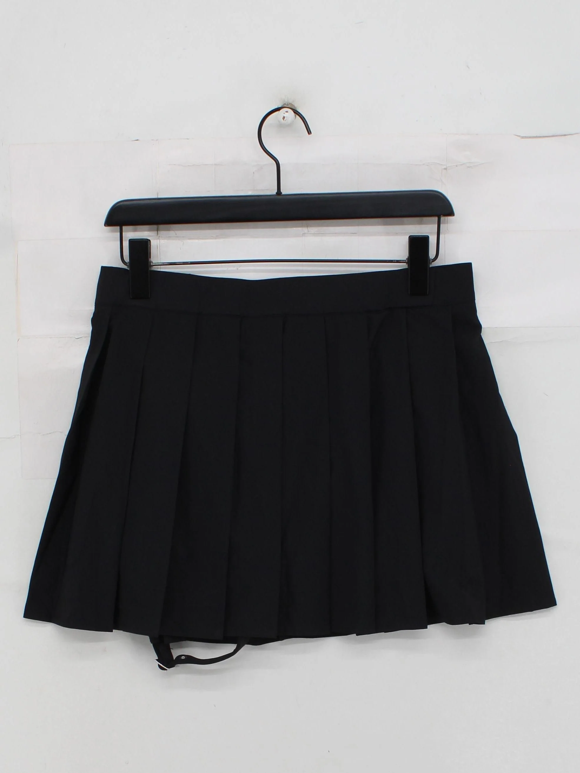 Halara Women's Mini Skirt S Black Polyester with Elastane, Nylon Short Mini - Image 2