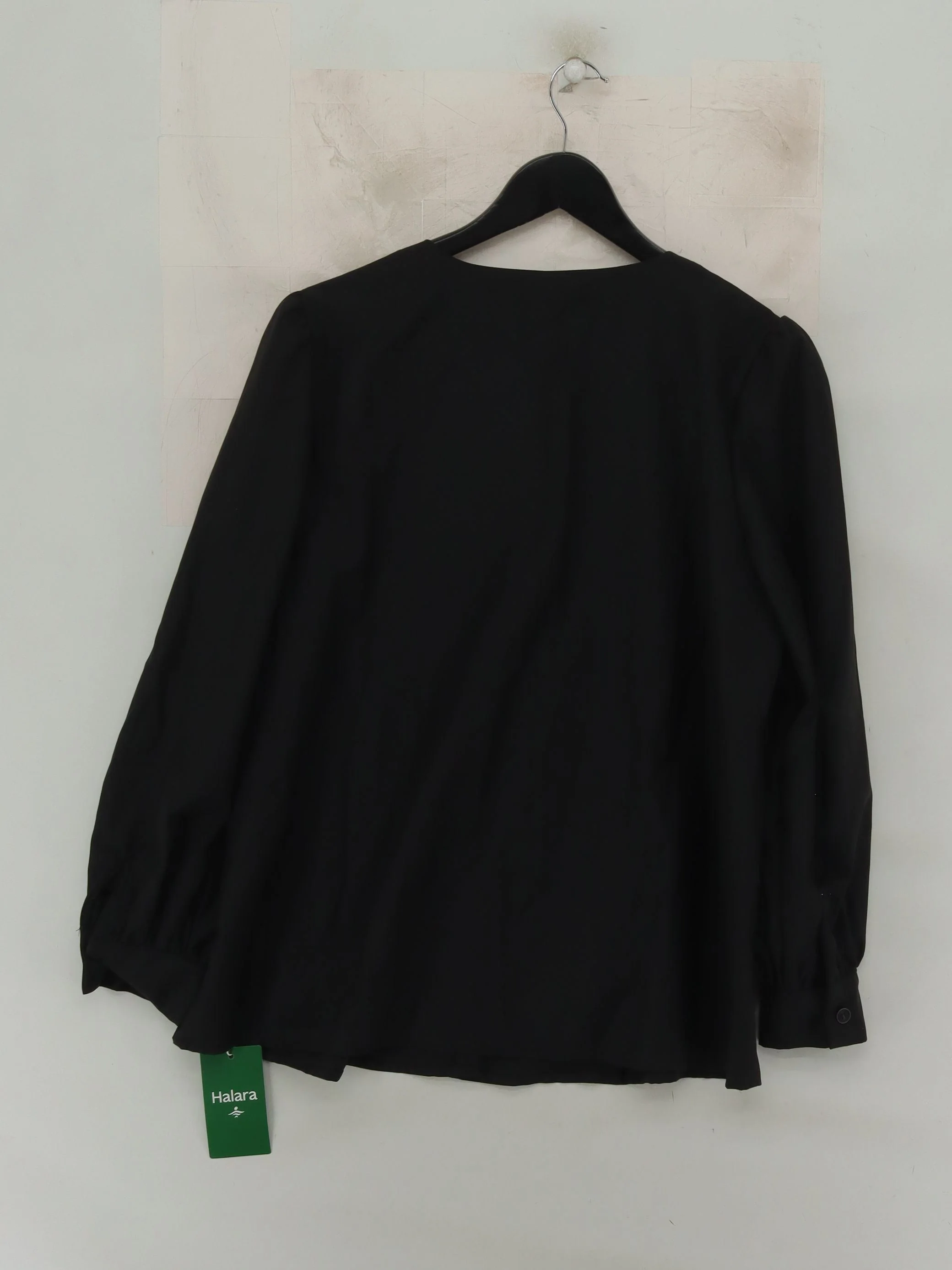 Halara Women's Top M Black Polyester with Viscose Basic New with tags - Image 2