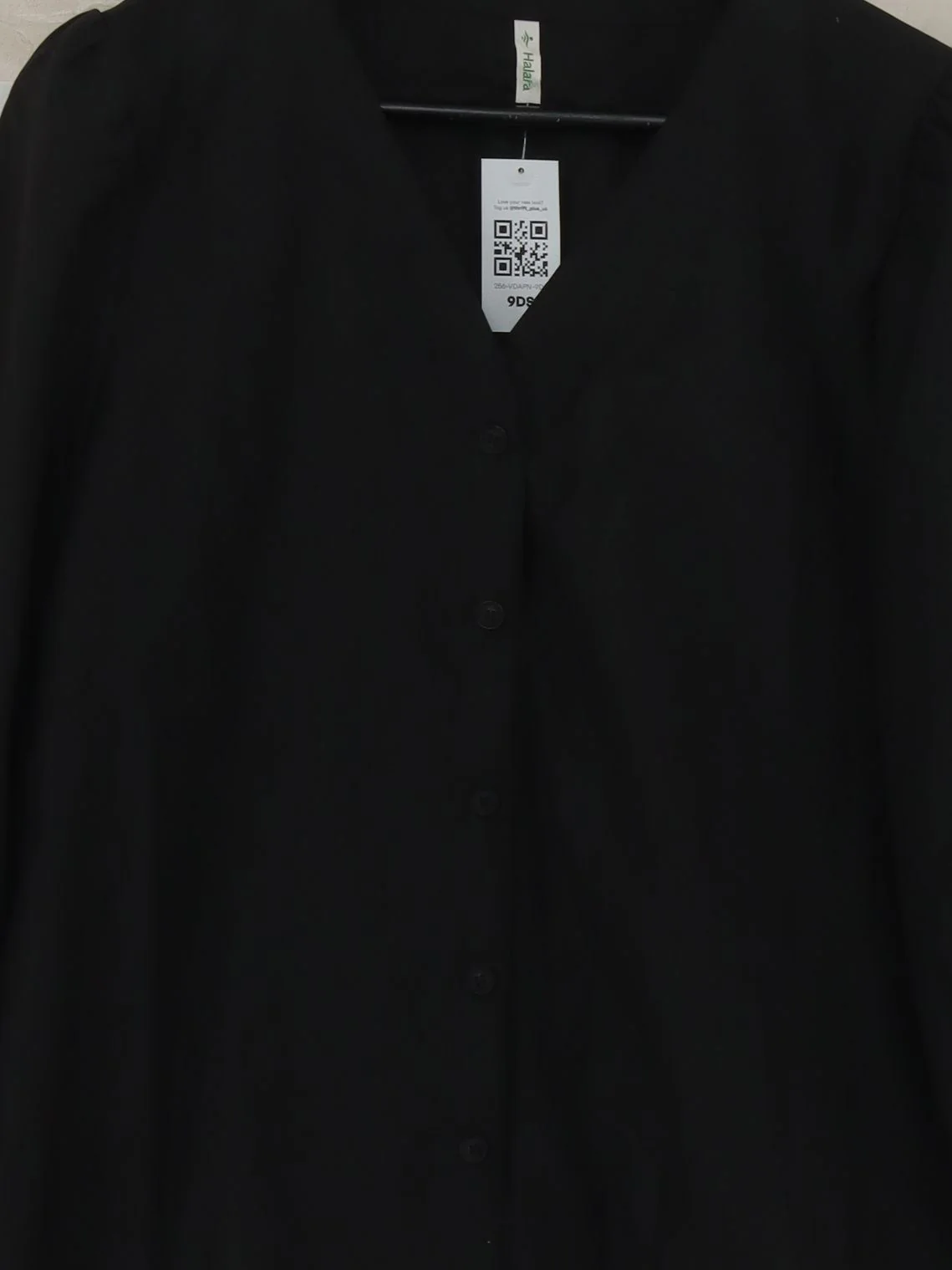 Halara Women's Top M Black Polyester with Viscose Basic New with tags - Image 3