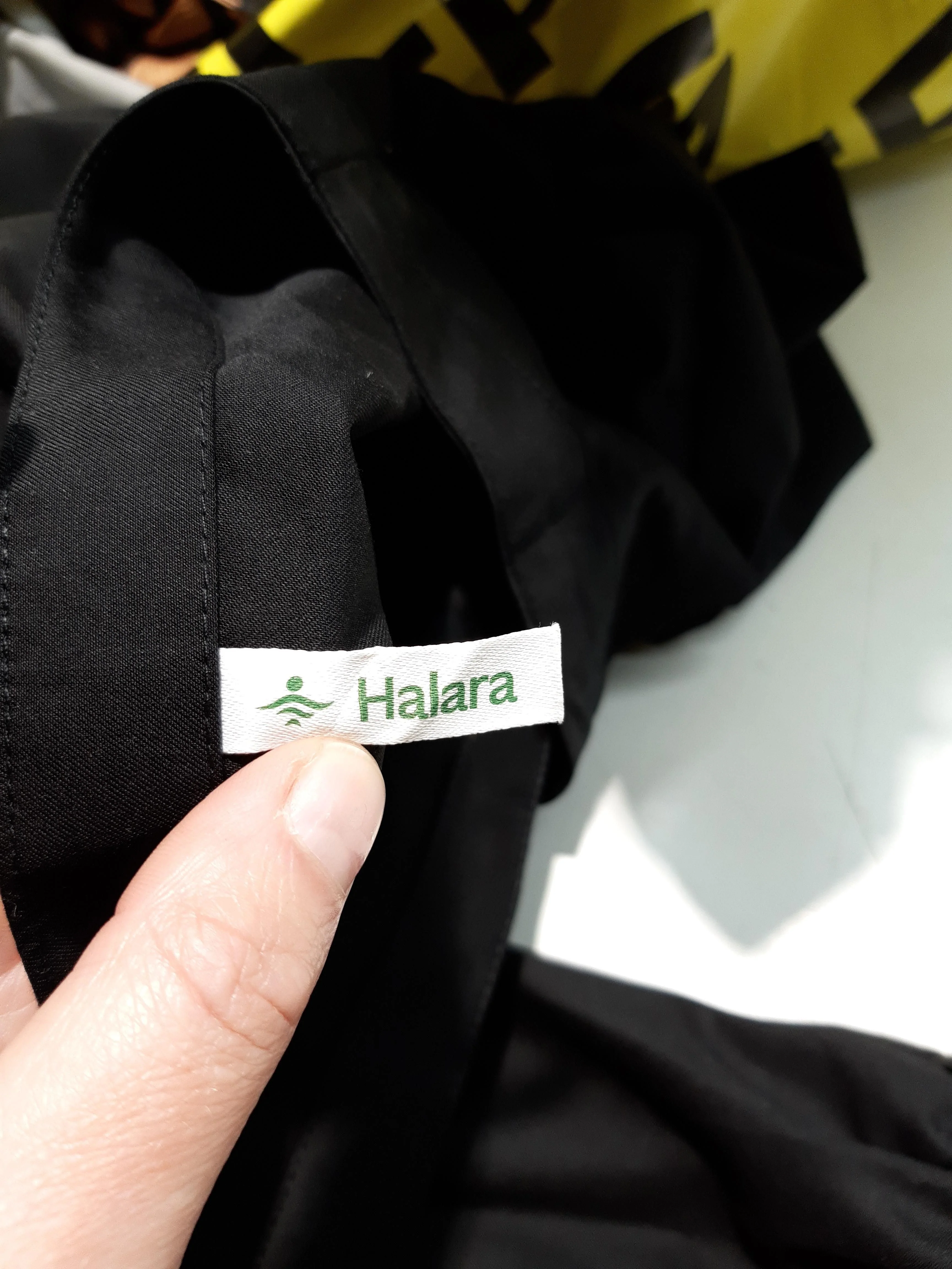Halara Women's Top M Black Polyester with Viscose Basic New with tags - Image 5