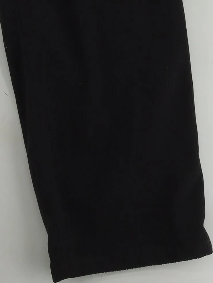 Halara Women's Trousers L Black 100% Polyester Wide-Leg Sweatpants - Image 4