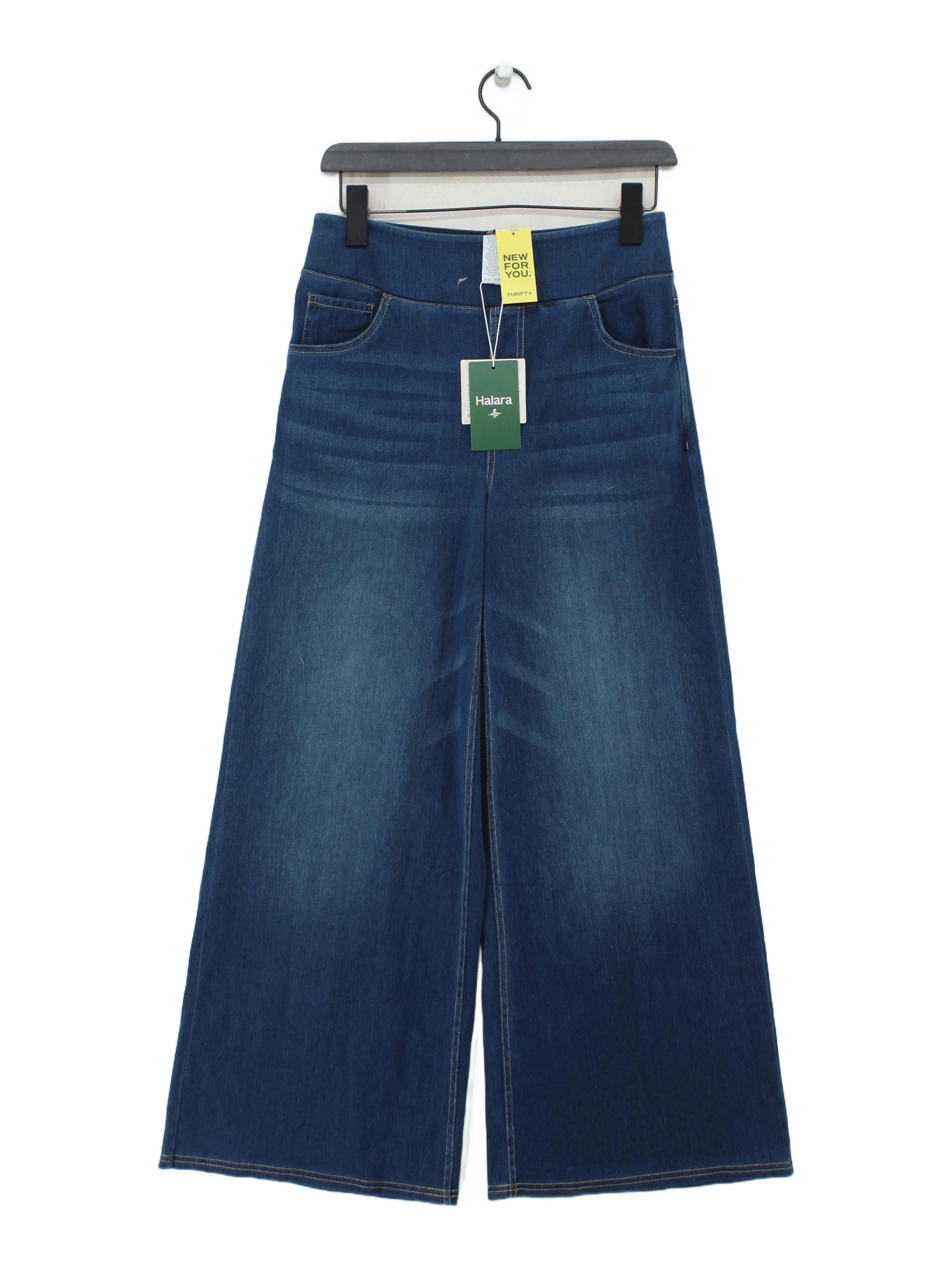 Halara Women's Trousers M Blue Cotton New with tags