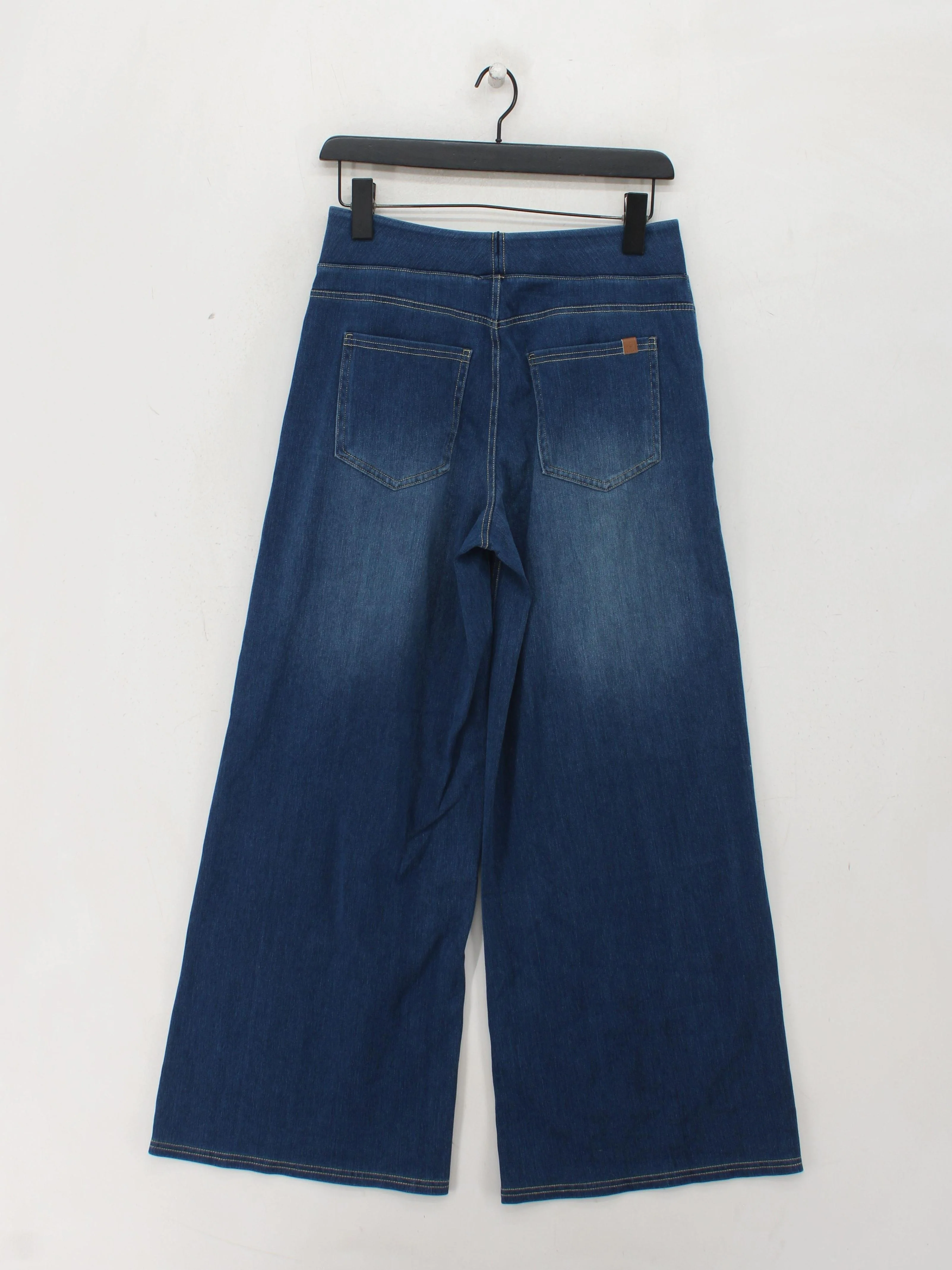 Halara Women's Trousers M Blue Cotton New with tags - Image 2