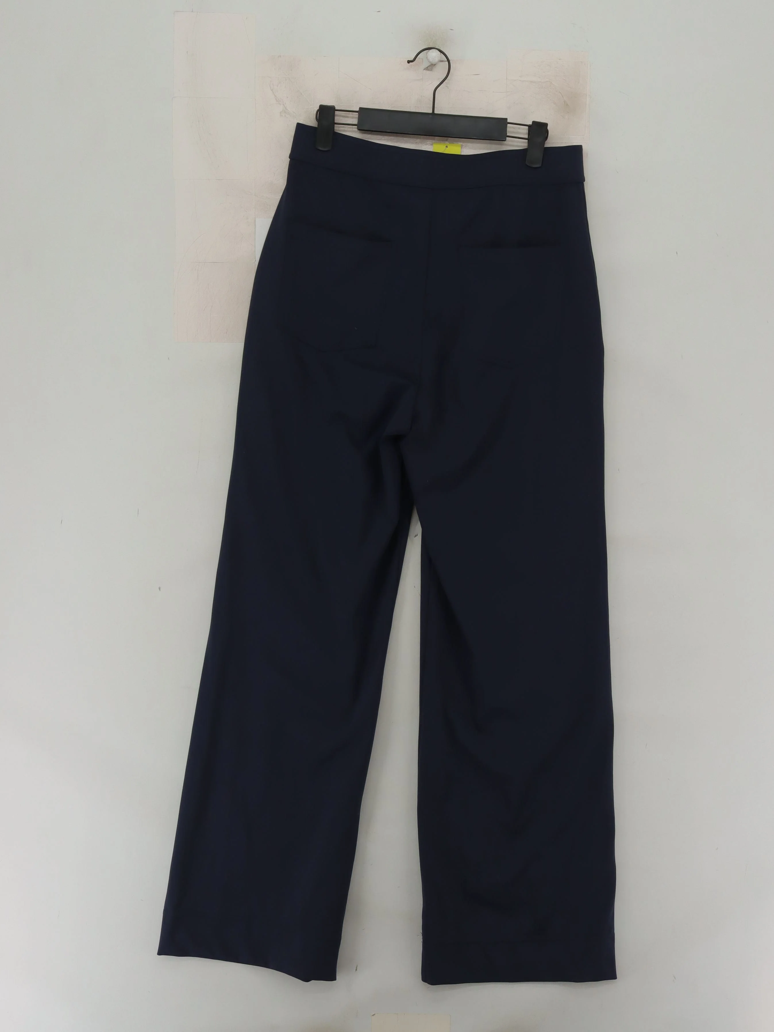 Halara Women's Trousers M Blue Polyester with Elastane Wide-Leg Chino - Image 2