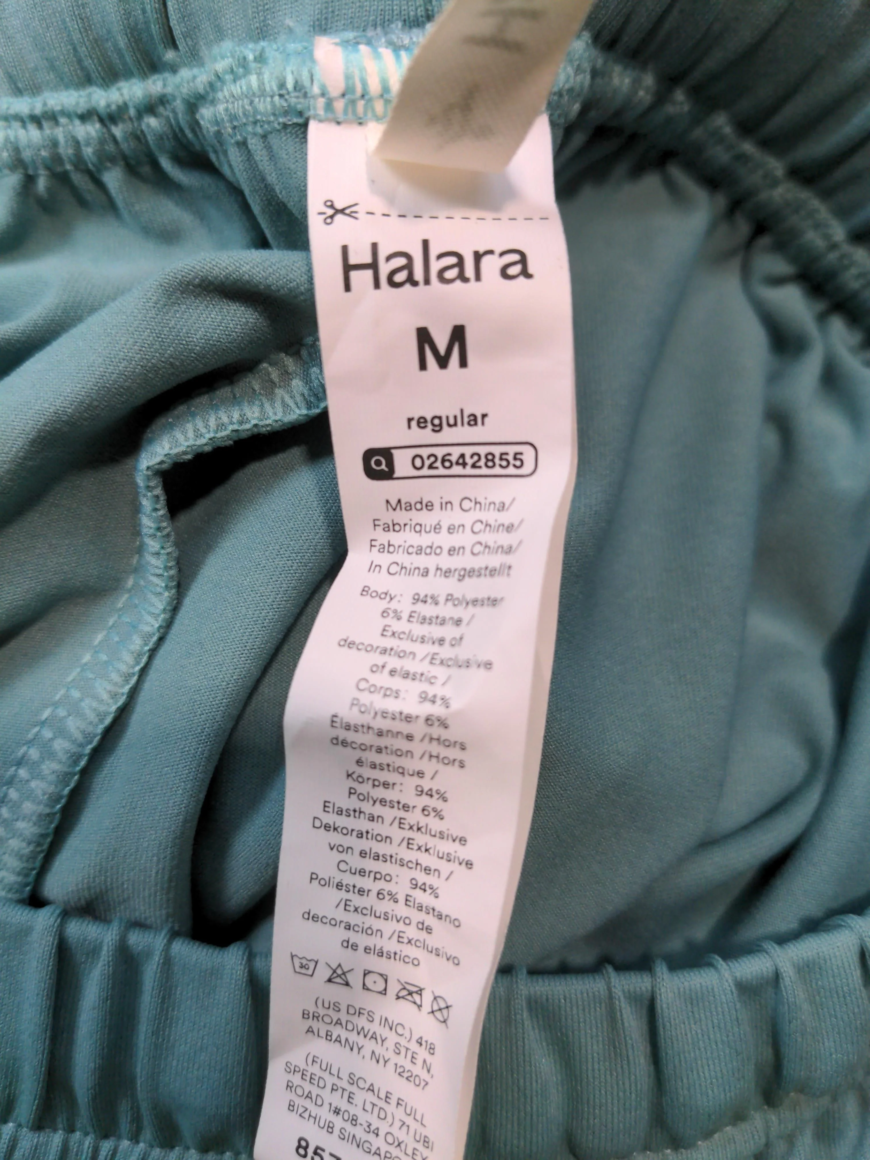 Halara Women's Trousers M Green Polyester with Elastane Sweatpants New with tags - Image 5