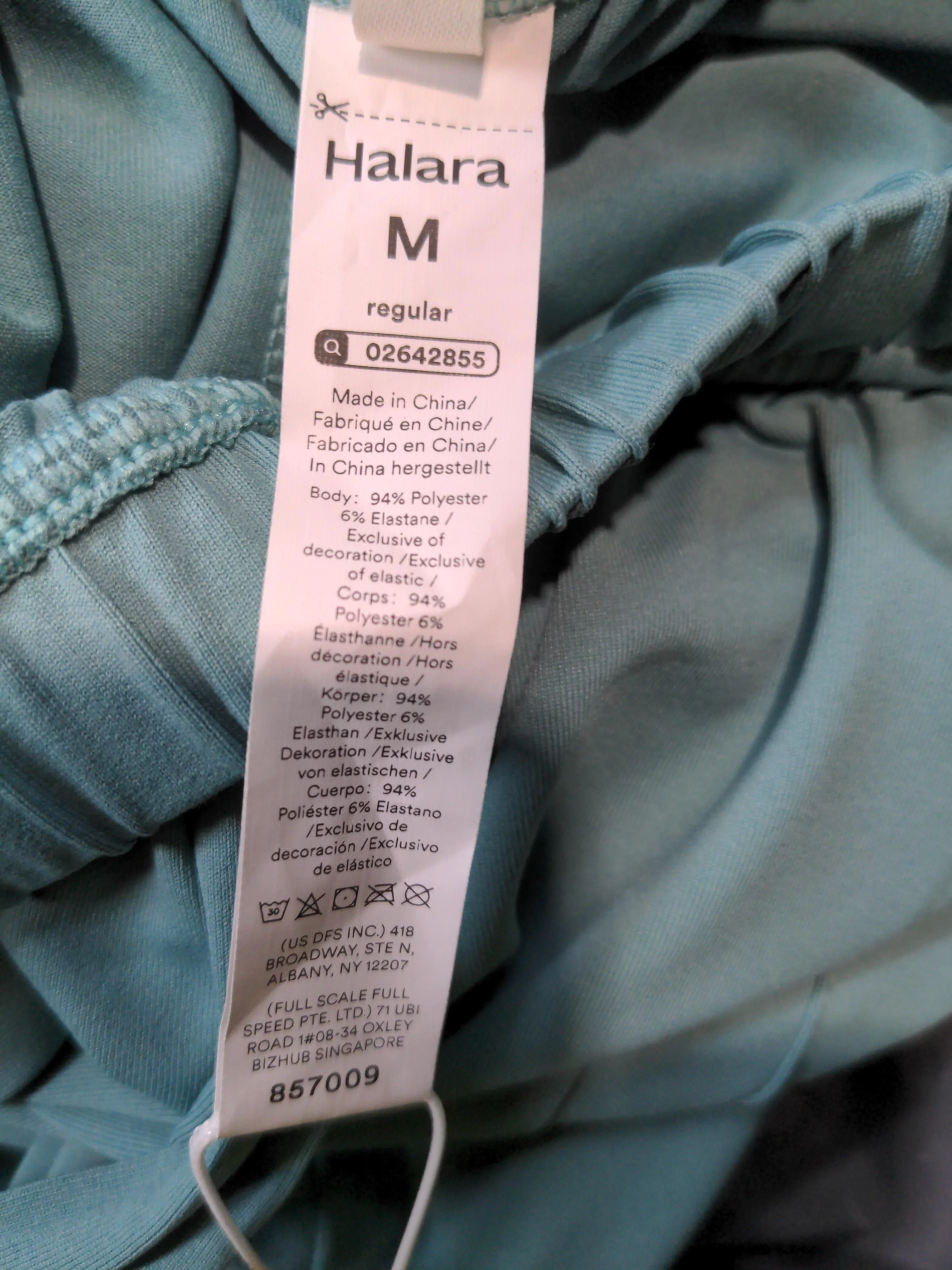Halara Women's Trousers M Green Polyester with Elastane Sweatpants New with tags - Image 6