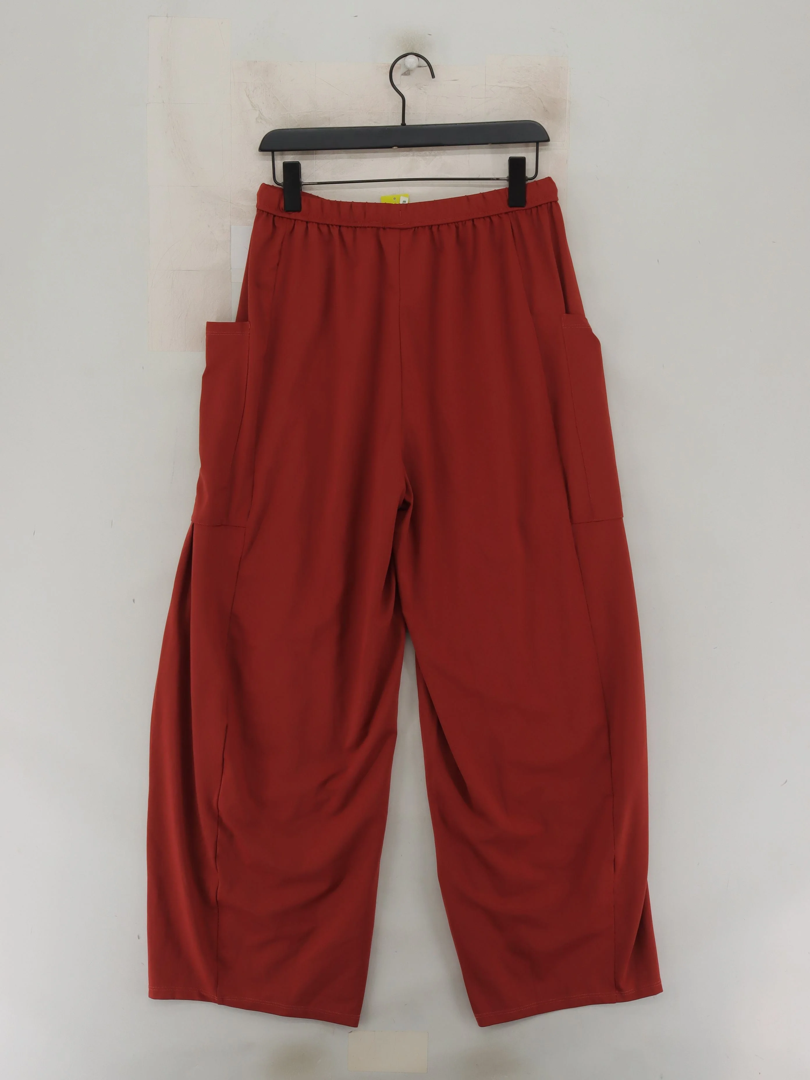 Halara Women's Trousers M Red 100% Other Wide-Leg Sweatpants - Image 2